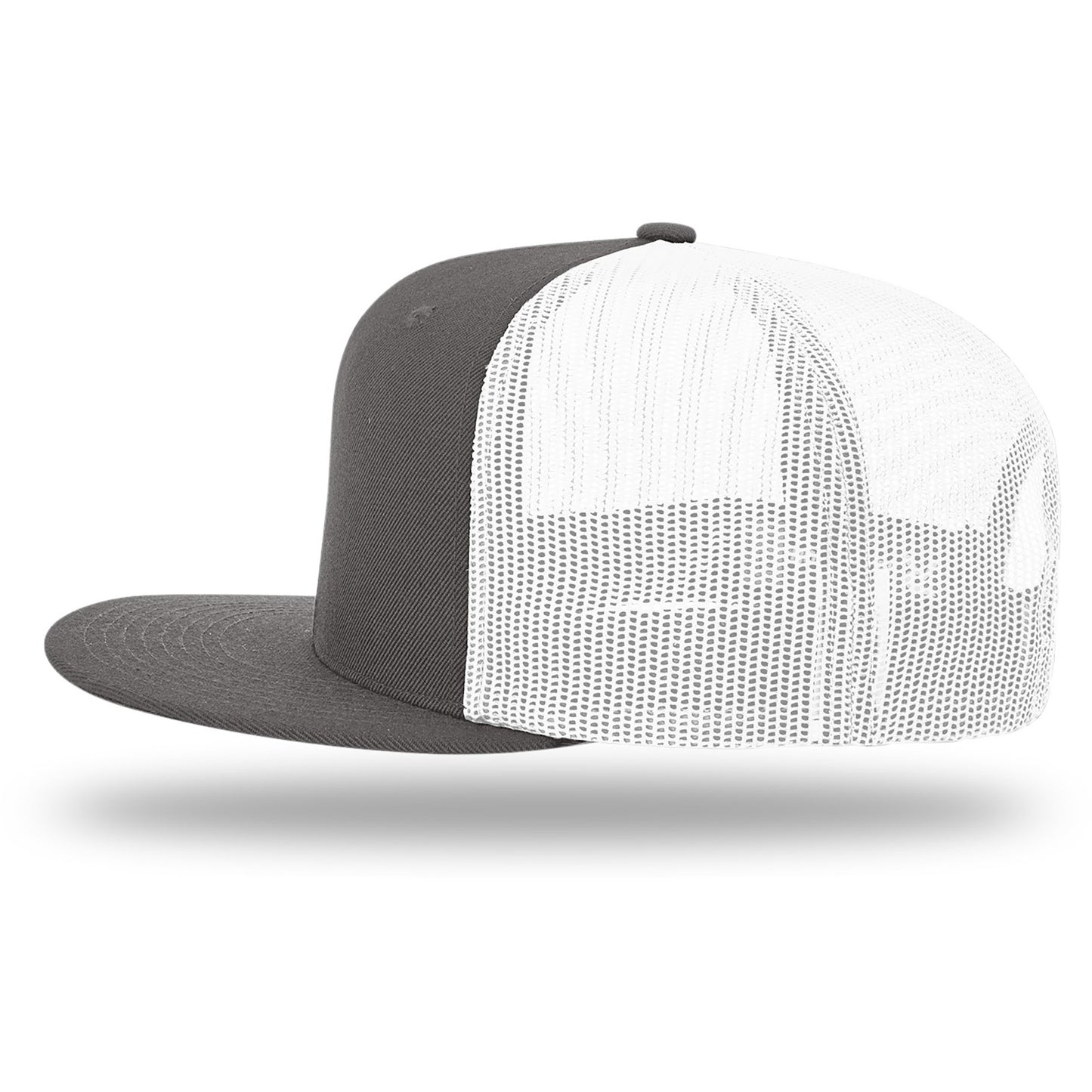 Richardson® Wool Blend Flat Bill Trucker Cap