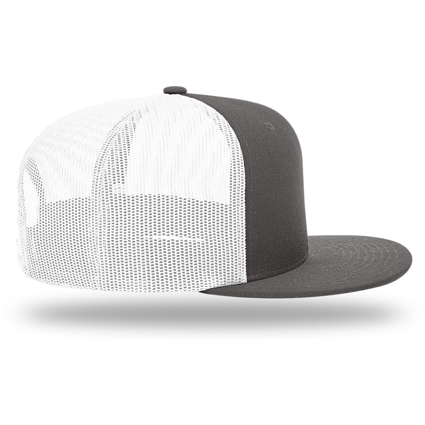 Richardson® Wool Blend Flat Bill Trucker Cap