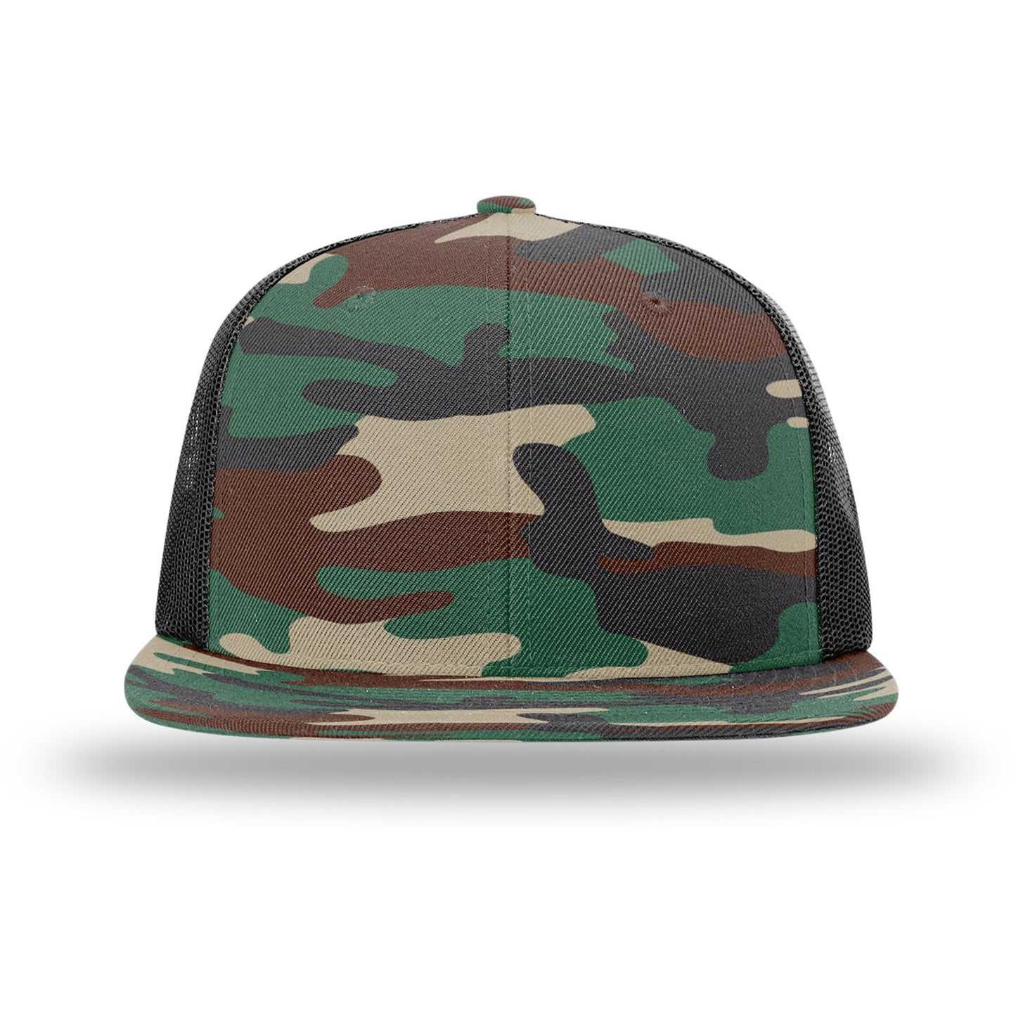 Richardson® Wool Blend Flat Bill Trucker Cap