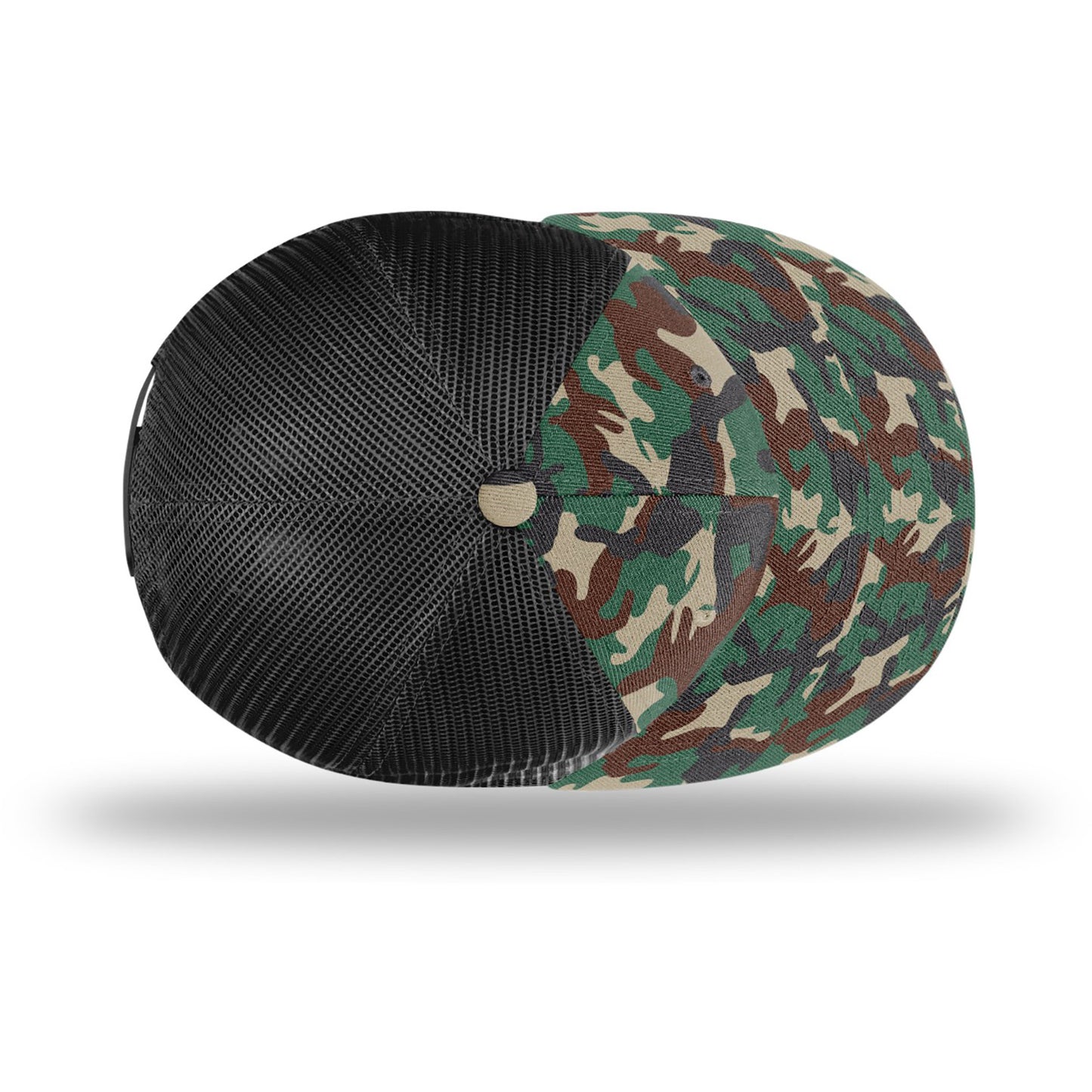 Richardson® Wool Blend Flat Bill Trucker Cap