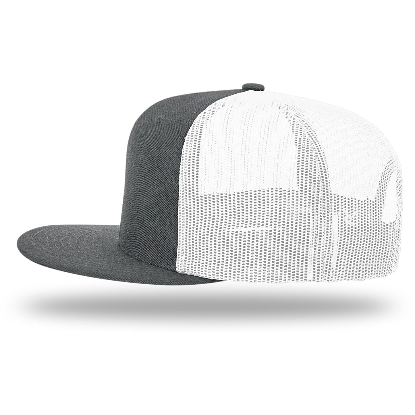 Richardson® Wool Blend Flat Bill Trucker Cap