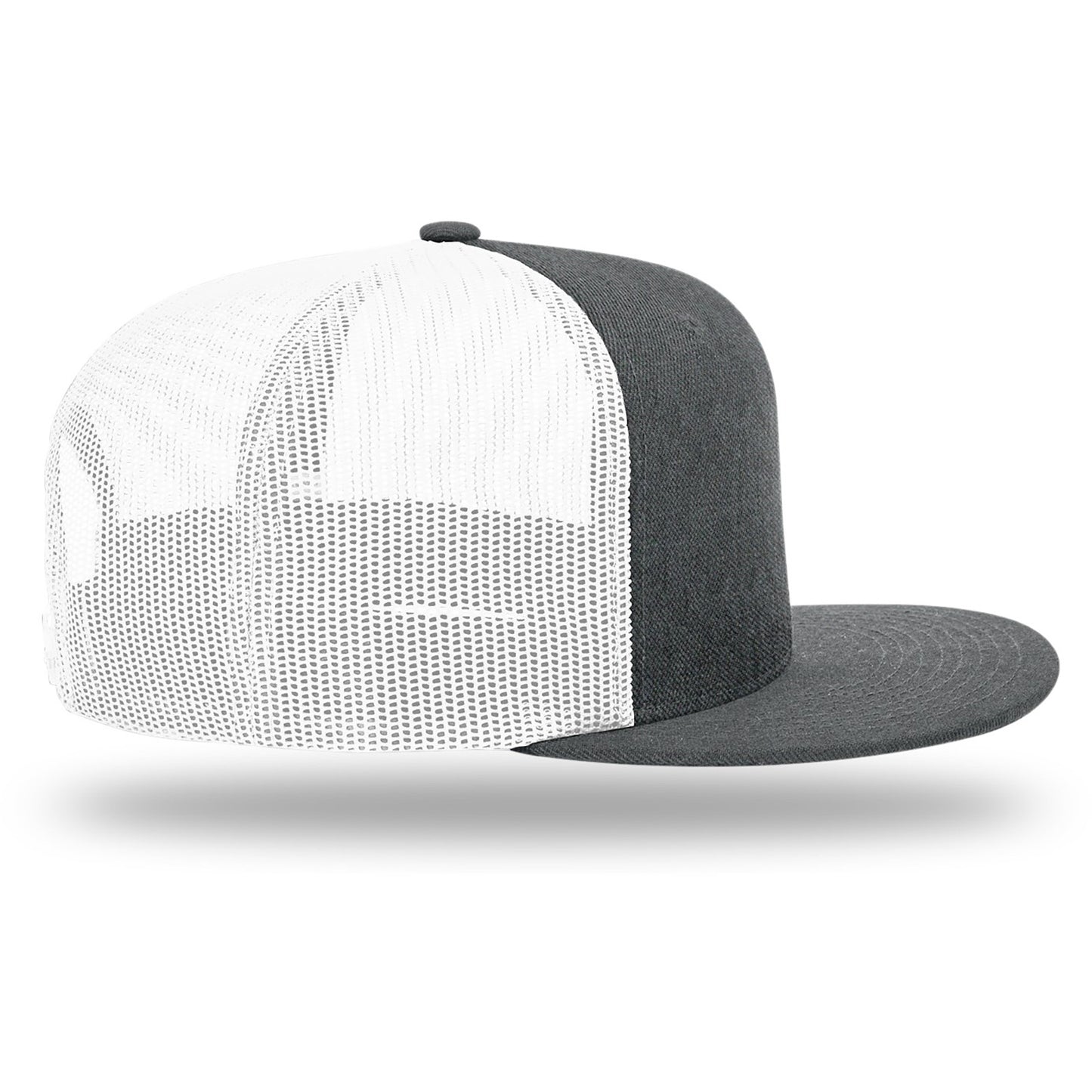 Richardson® Wool Blend Flat Bill Trucker Cap