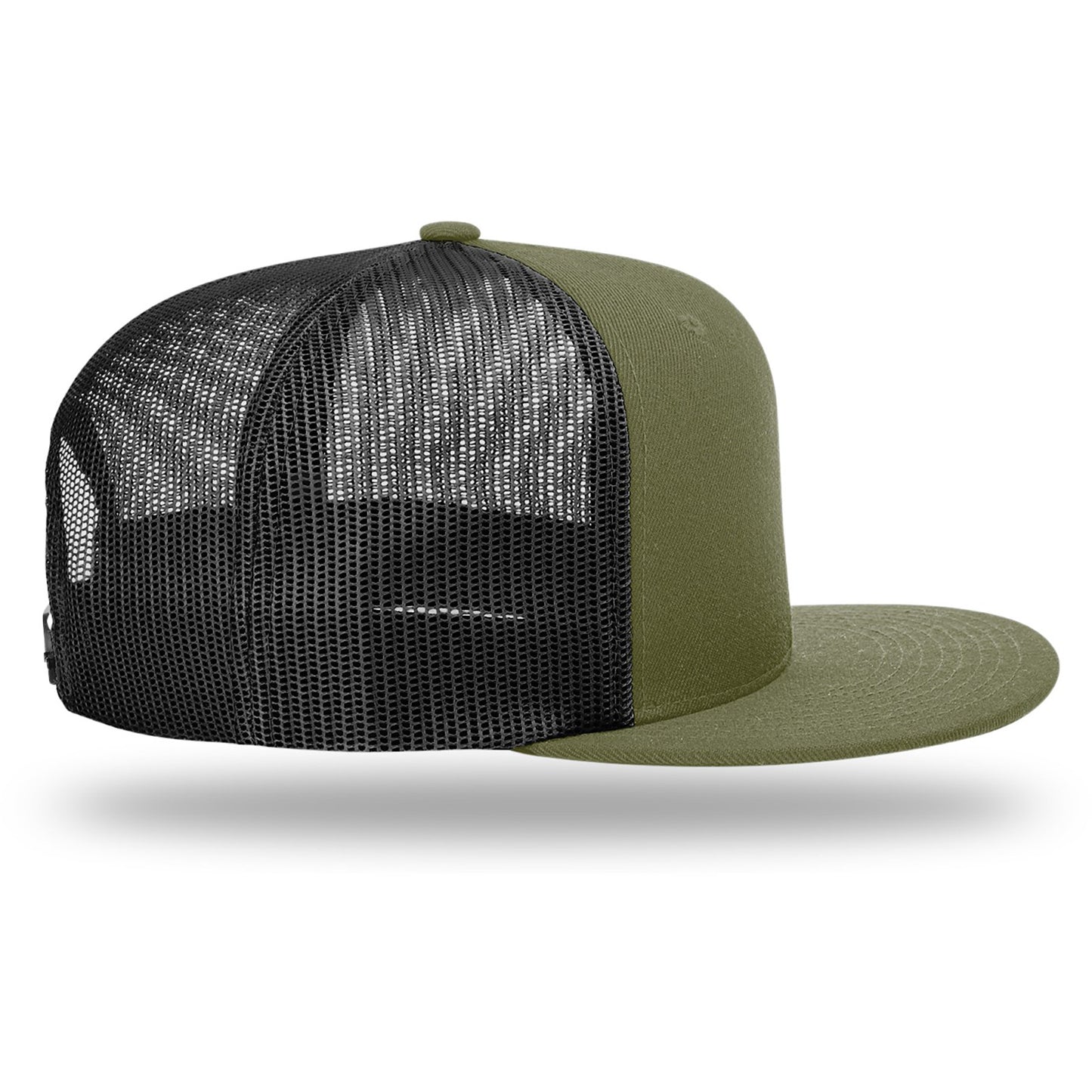 Richardson® Wool Blend Flat Bill Trucker Cap