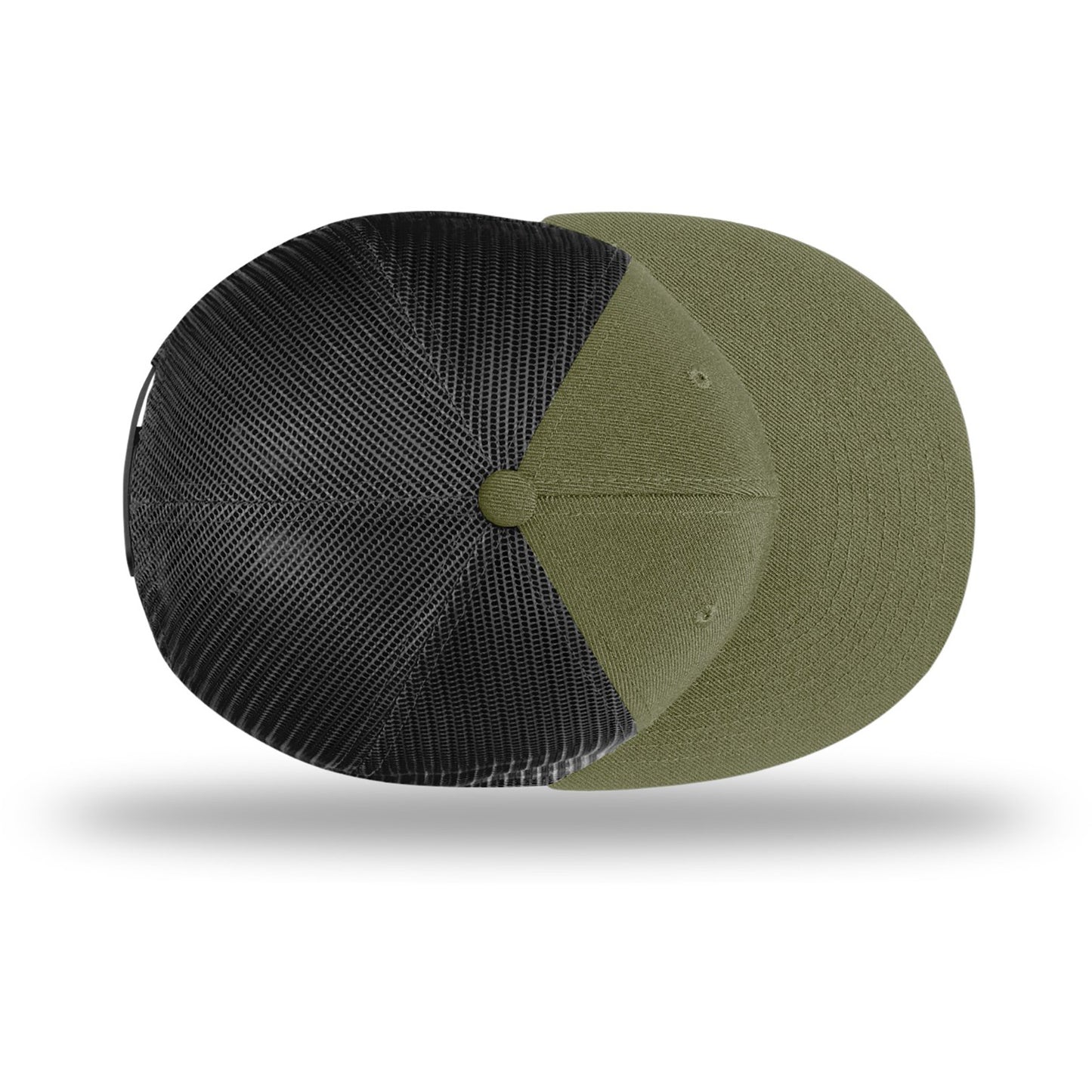 Richardson® Wool Blend Flat Bill Trucker Cap