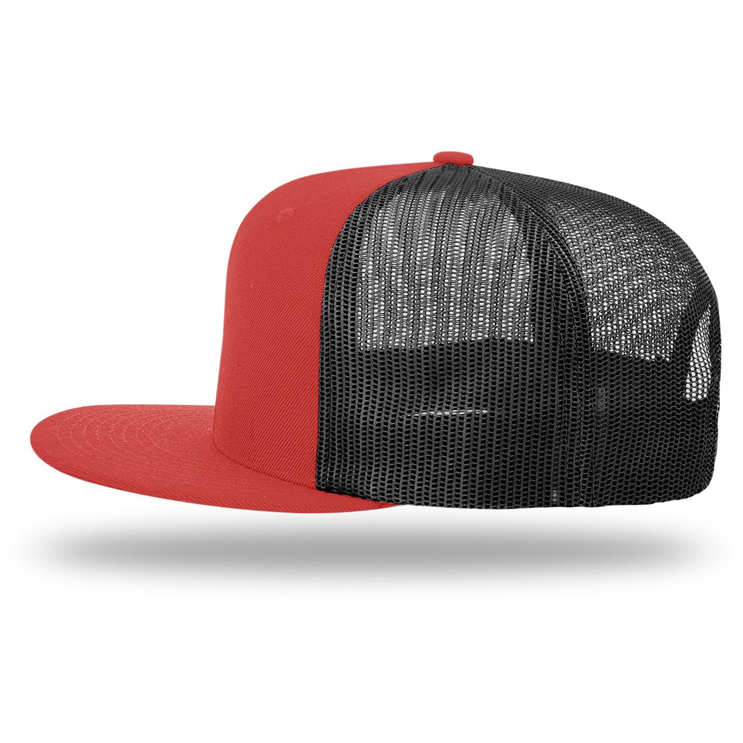 Richardson® Wool Blend Flat Bill Trucker Cap