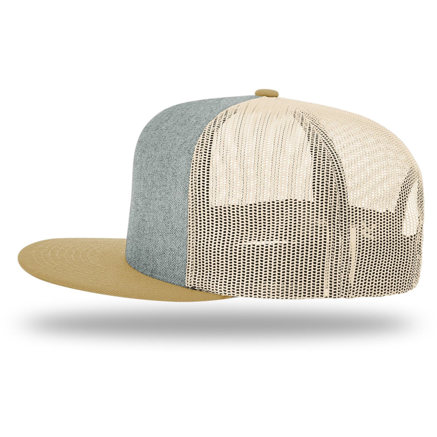 Richardson® Wool Blend Flat Bill Trucker Cap