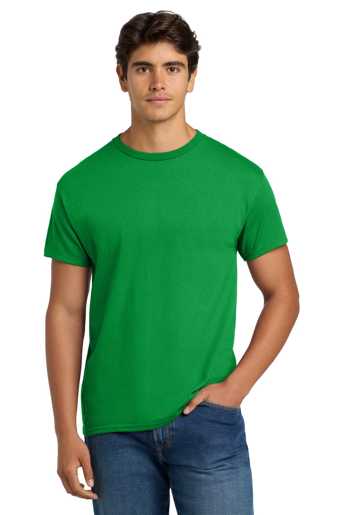 Hanes® - EcoSmart® 50/50 Cotton/Poly T-Shirt (CORE COLORS)