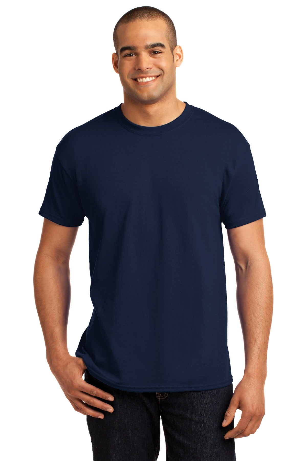Hanes® - EcoSmart® 50/50 Cotton/Poly T-Shirt (CORE COLORS)