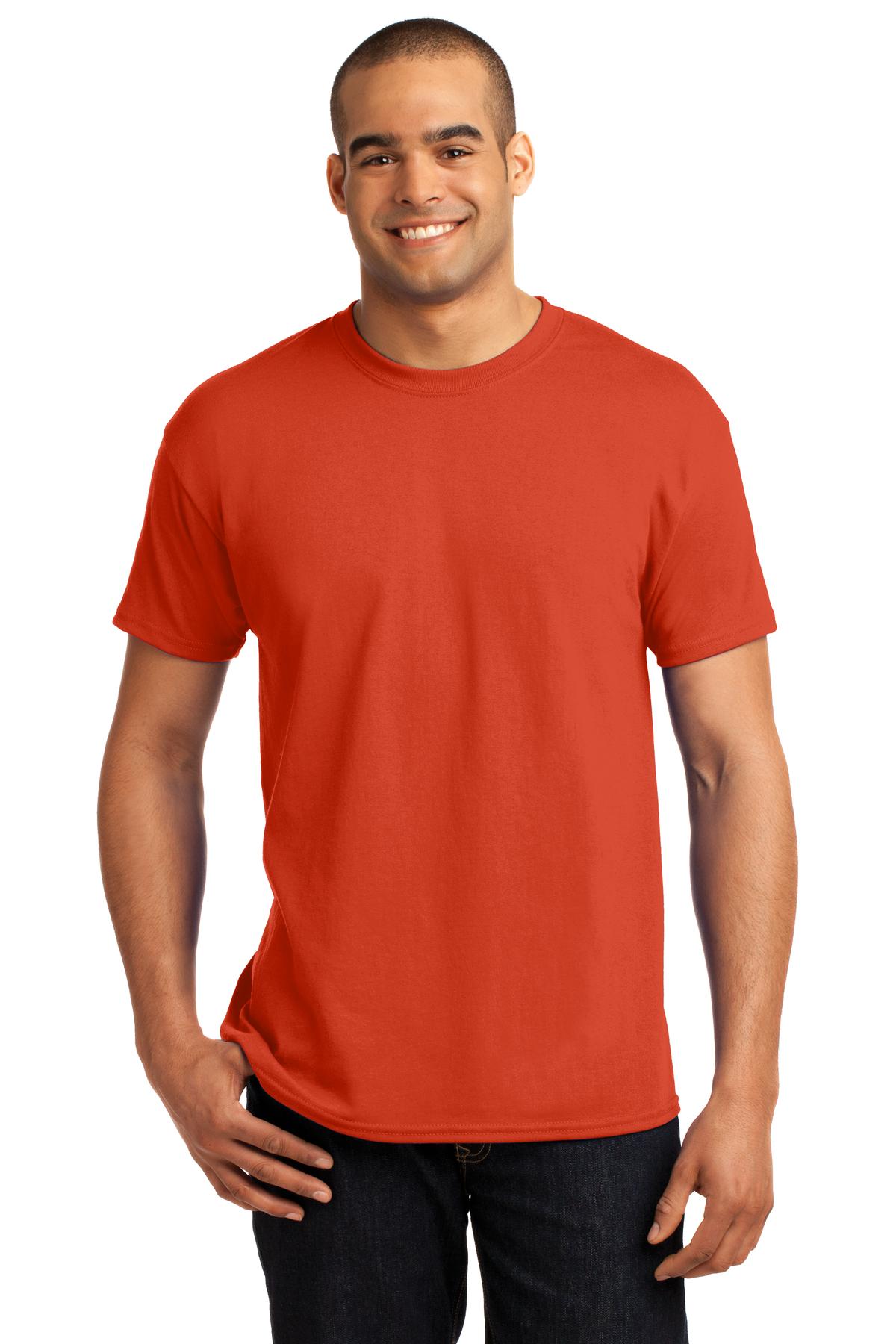 Hanes® - EcoSmart® 50/50 Cotton/Poly T-Shirt (CORE COLORS)