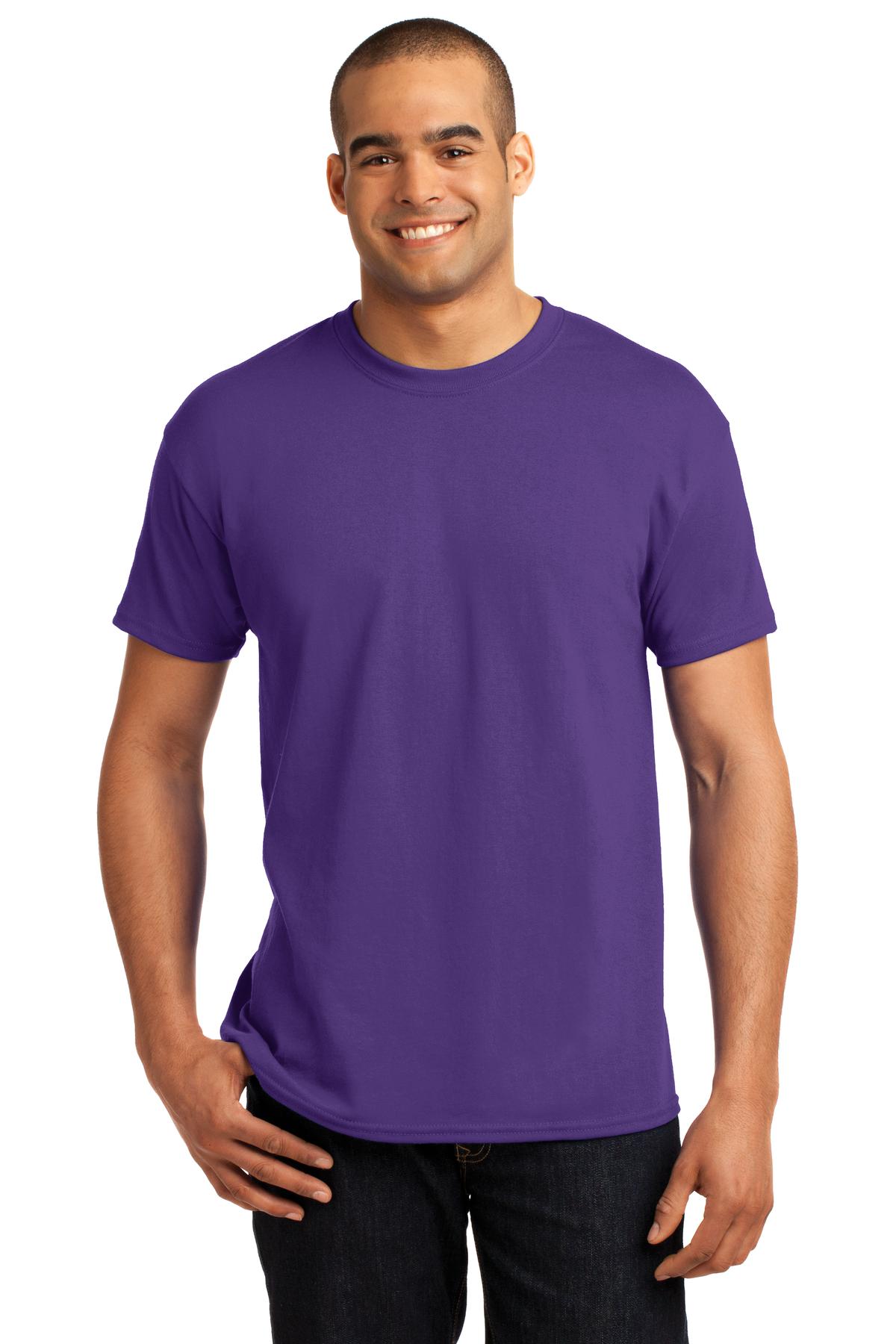 Hanes® - EcoSmart® 50/50 Cotton/Poly T-Shirt (CORE COLORS)