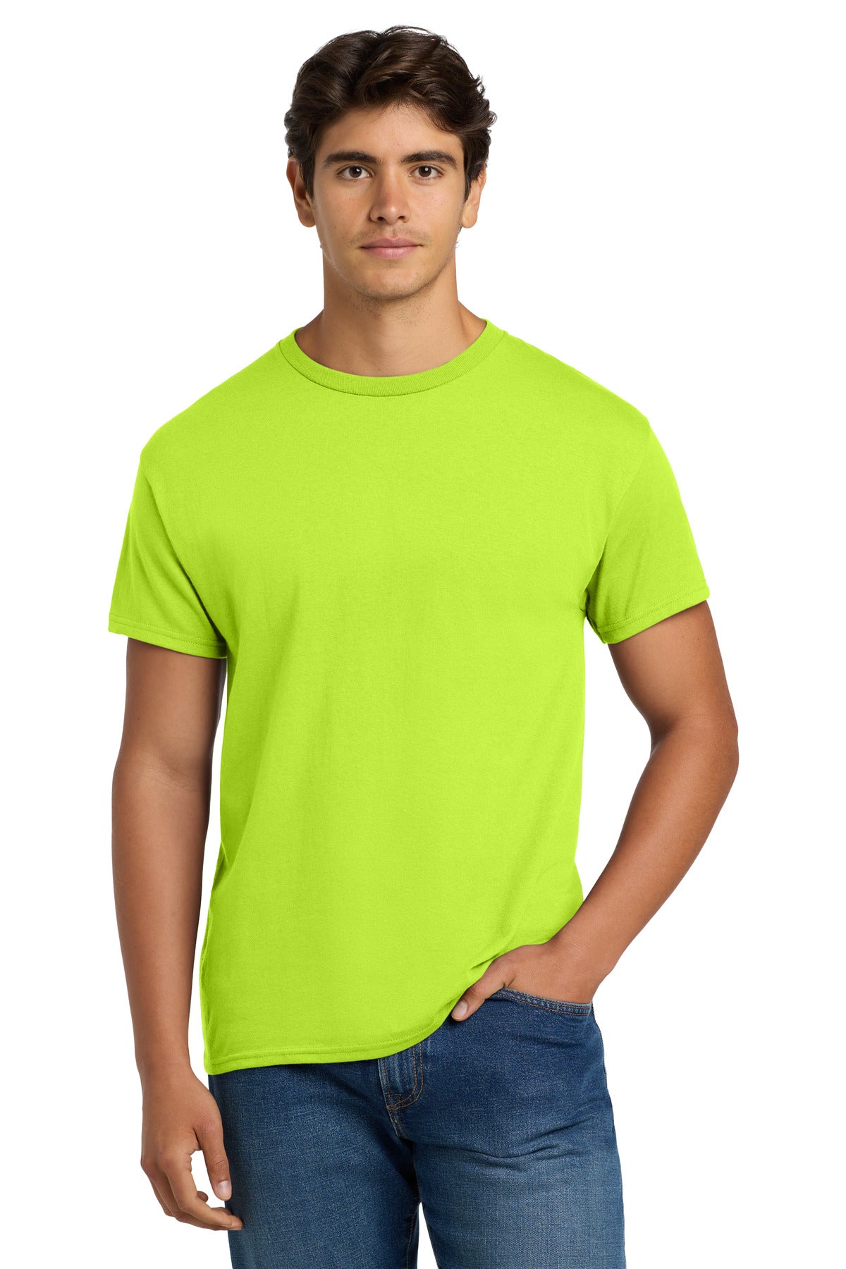 Hanes® - EcoSmart® 50/50 Cotton/Poly T-Shirt (CORE COLORS)
