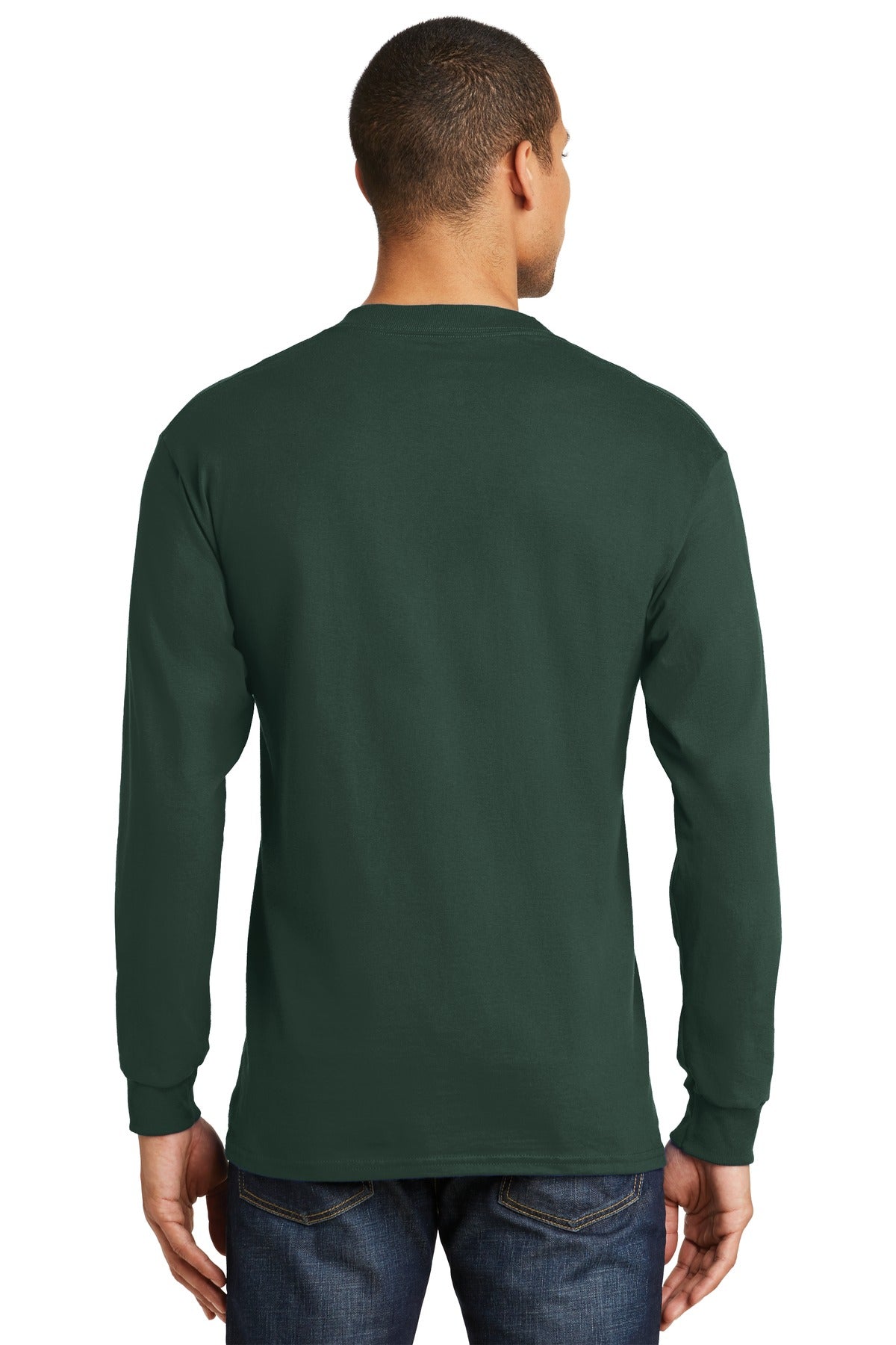 Hanes® Beefy-T® - 100% Cotton Long Sleeve T-Shirt
