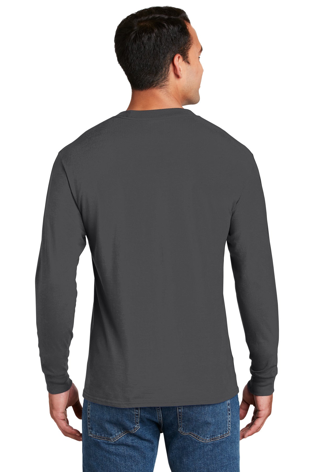 Hanes® Beefy-T® - 100% Cotton Long Sleeve T-Shirt