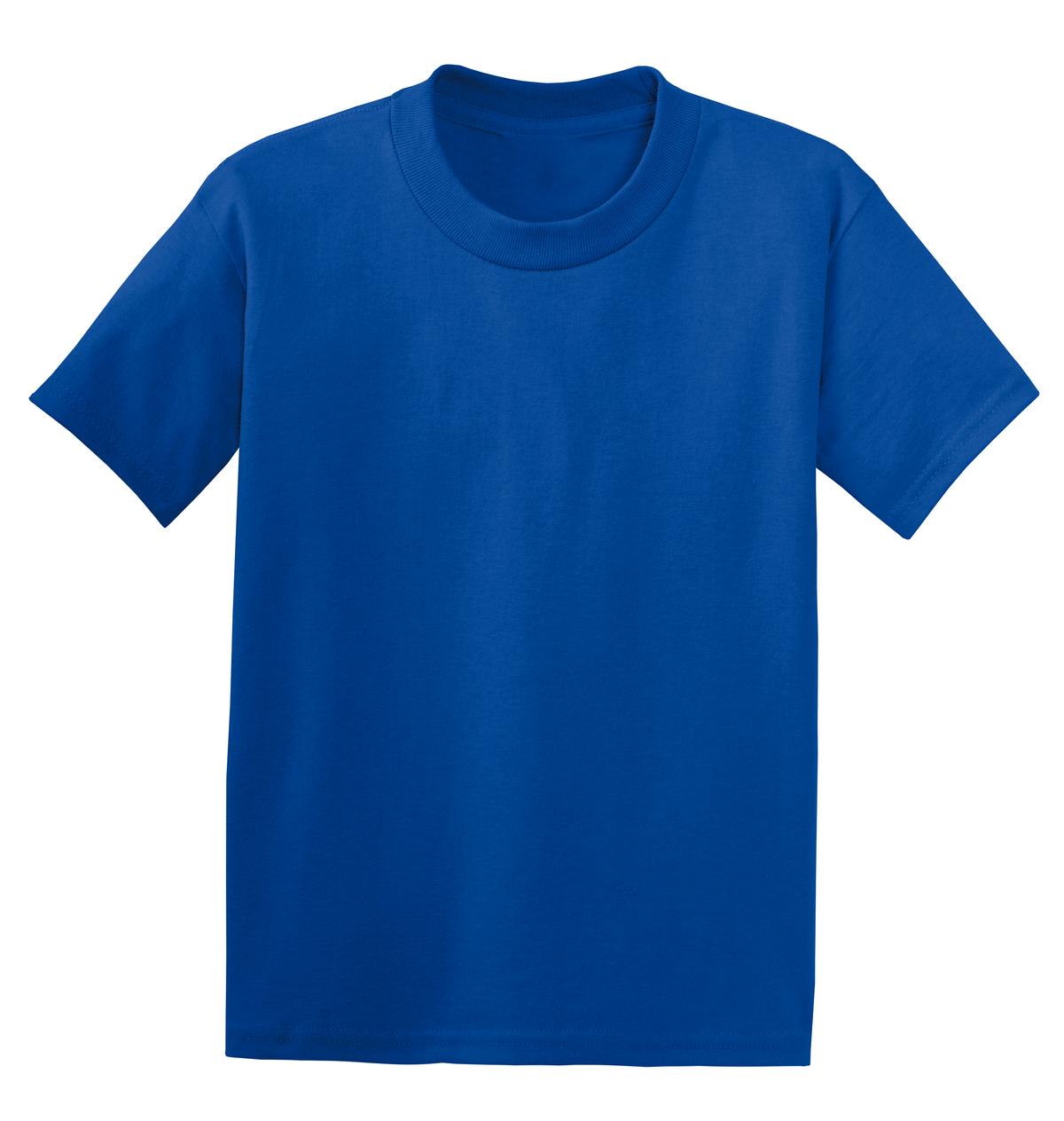 Hanes® - Youth EcoSmart® 50/50 Cotton/Poly T-Shirt
