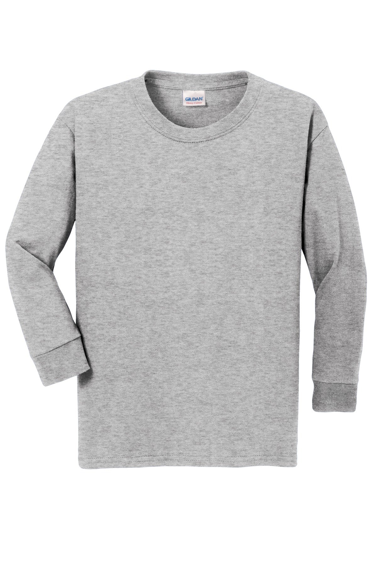 Gildan® Youth Heavy Cotton 100% Cotton Long Sleeve T-Shirt