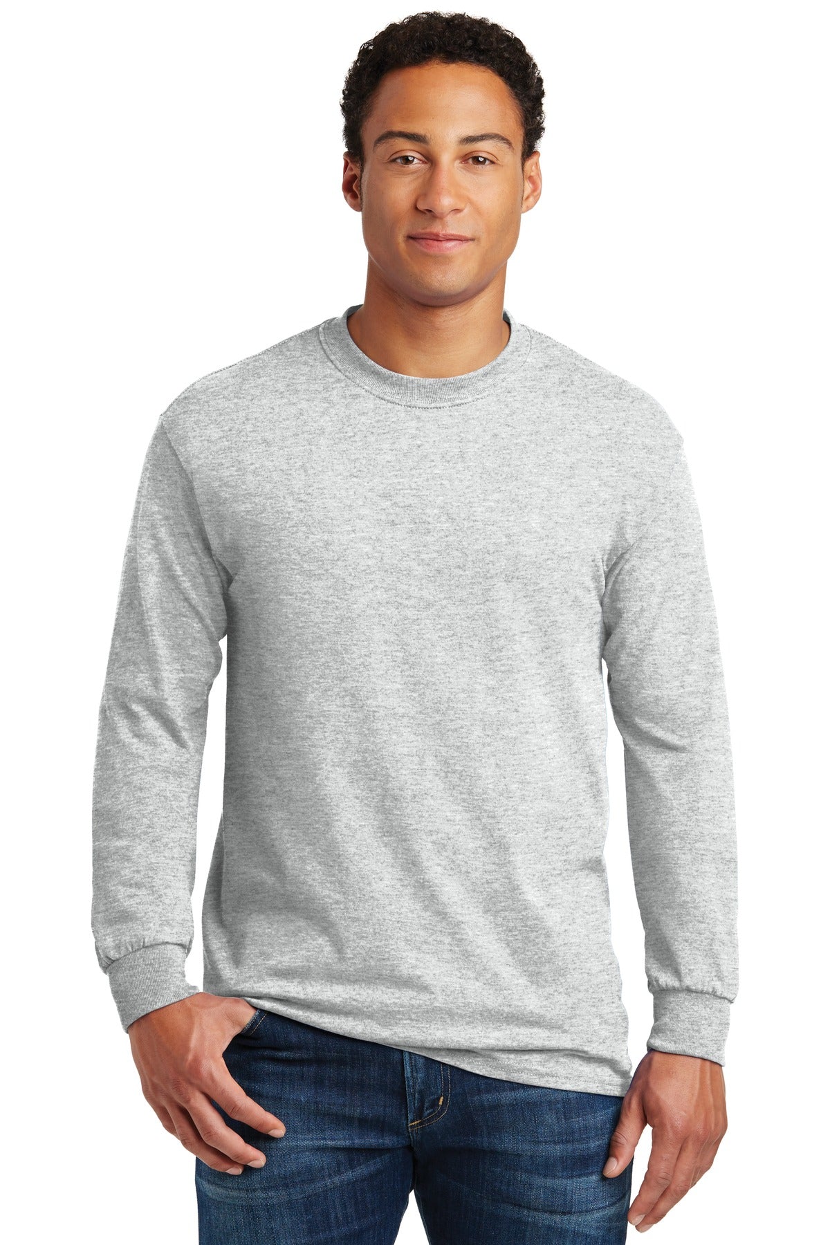 Gildan® - Heavy Cotton 100% Cotton Long Sleeve T-Shirt (CORE COLORS)