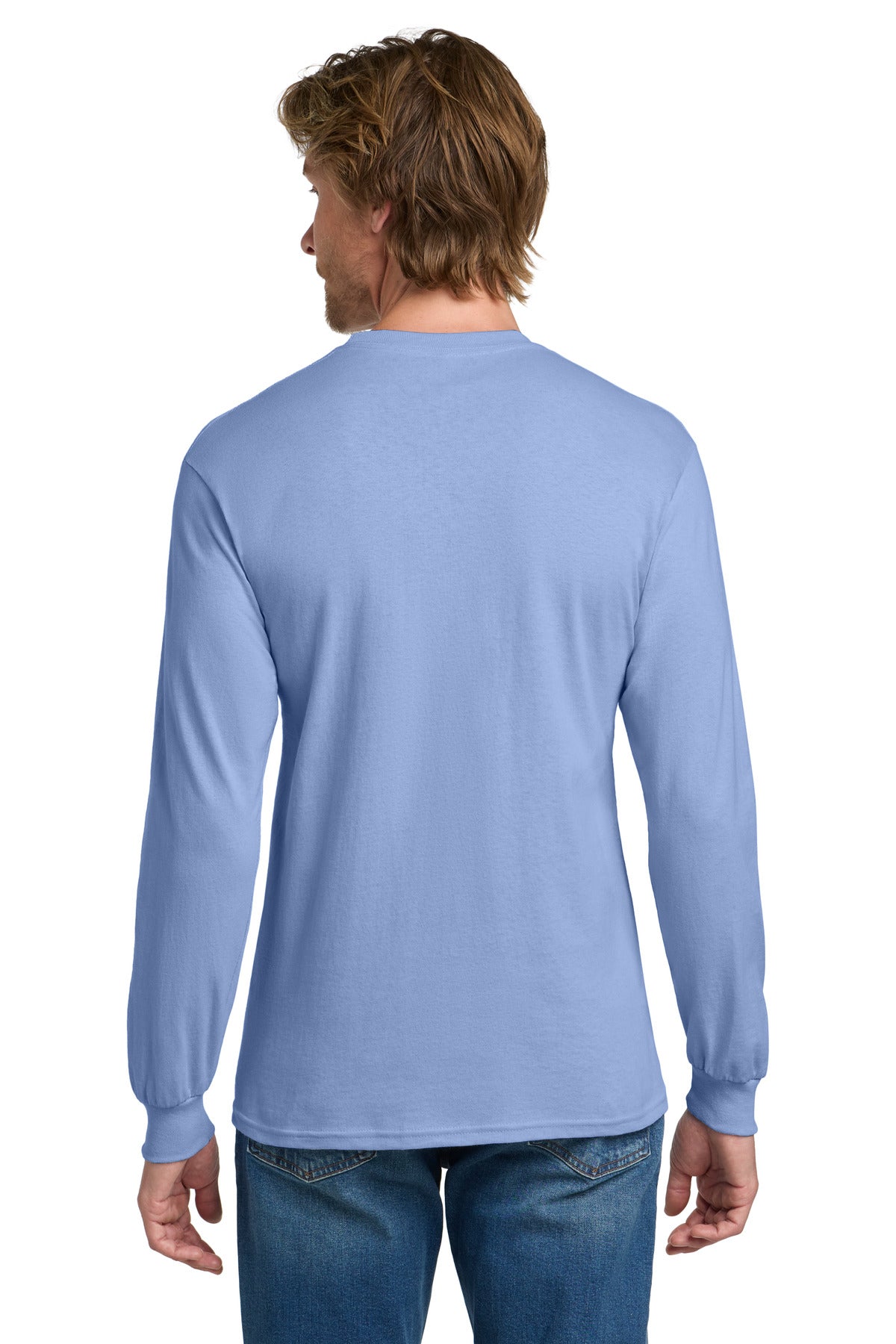 Gildan® - Heavy Cotton 100% Cotton Long Sleeve T-Shirt (CORE COLORS)