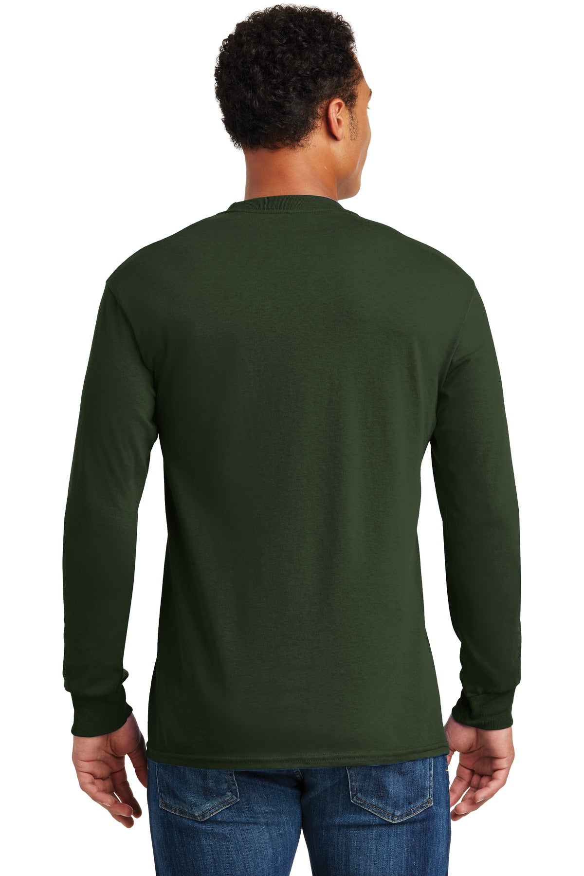 Gildan® - Heavy Cotton 100% Cotton Long Sleeve T-Shirt (CORE COLORS)