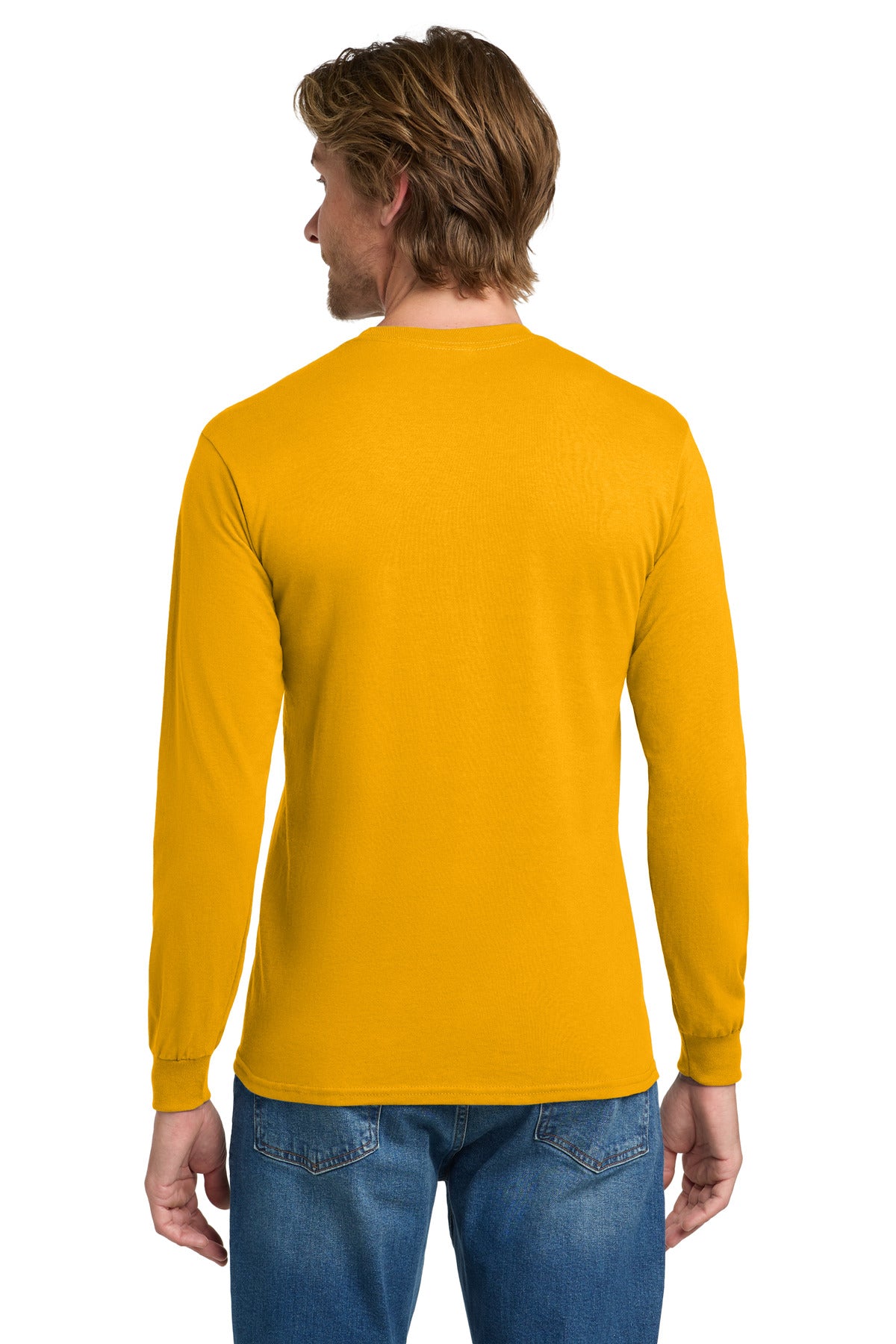 Gildan® - Heavy Cotton 100% Cotton Long Sleeve T-Shirt (CORE COLORS)