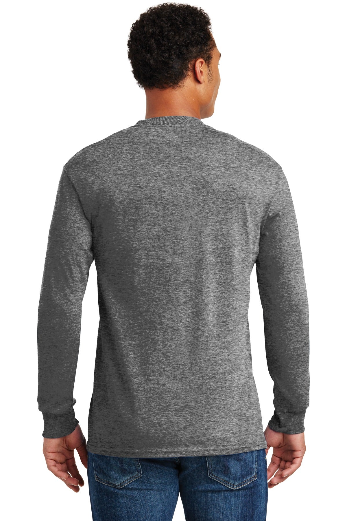 Gildan® - Heavy Cotton 100% Cotton Long Sleeve T-Shirt (CORE COLORS)