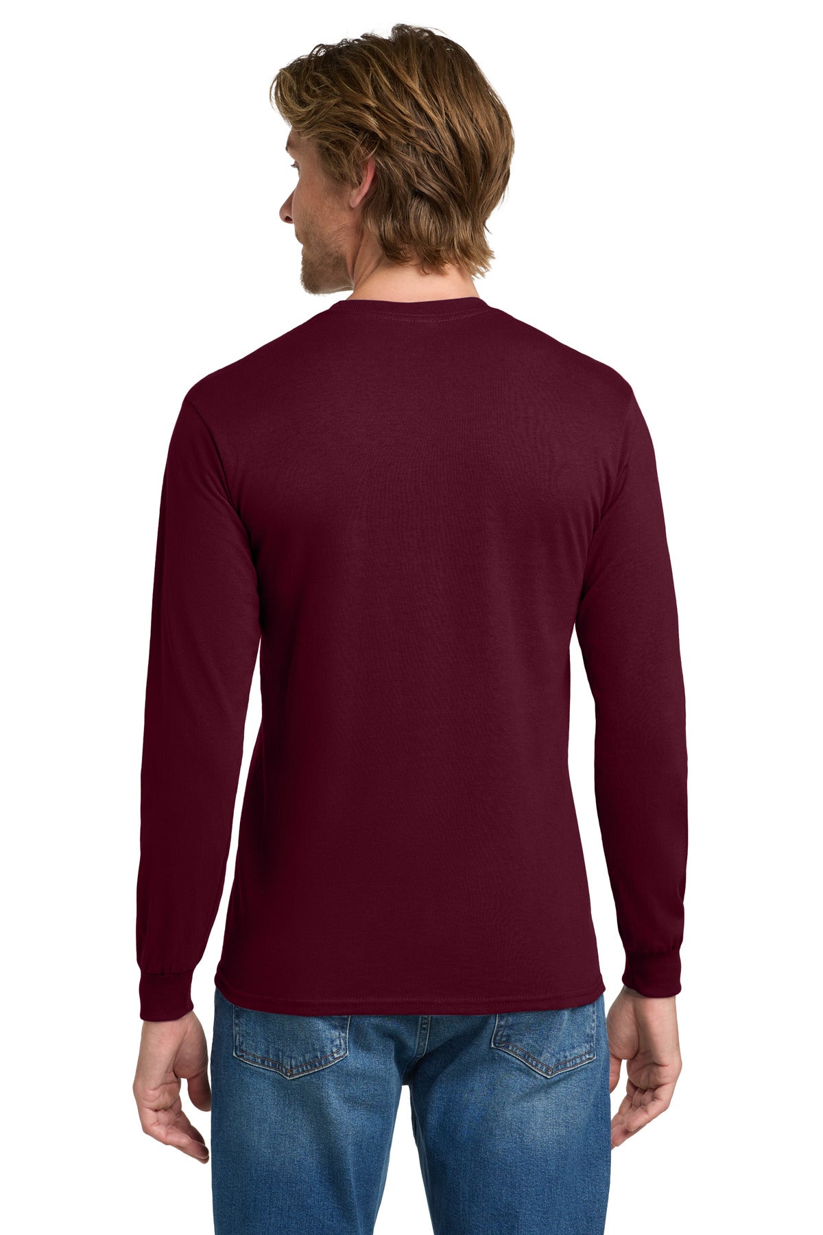 Gildan® - Heavy Cotton 100% Cotton Long Sleeve T-Shirt (CORE COLORS)