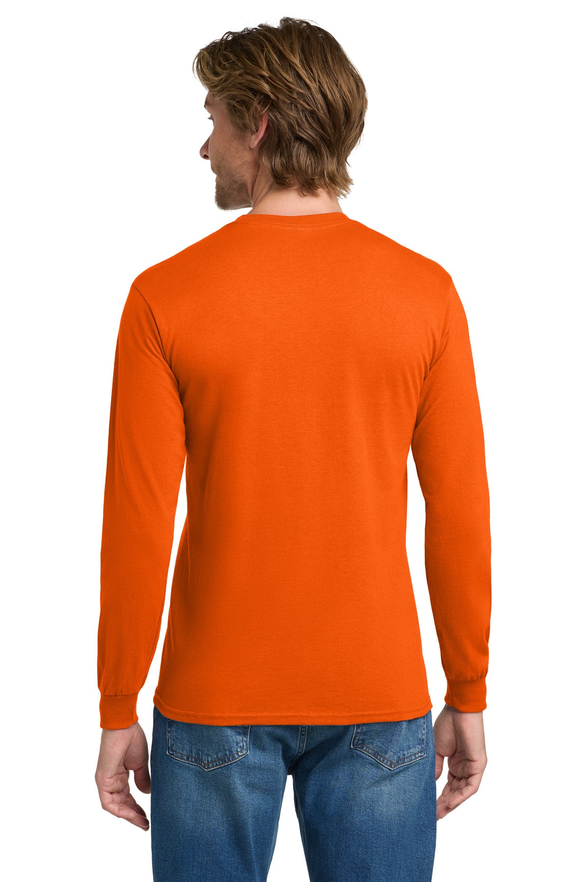 Gildan® - Heavy Cotton 100% Cotton Long Sleeve T-Shirt (CORE COLORS)