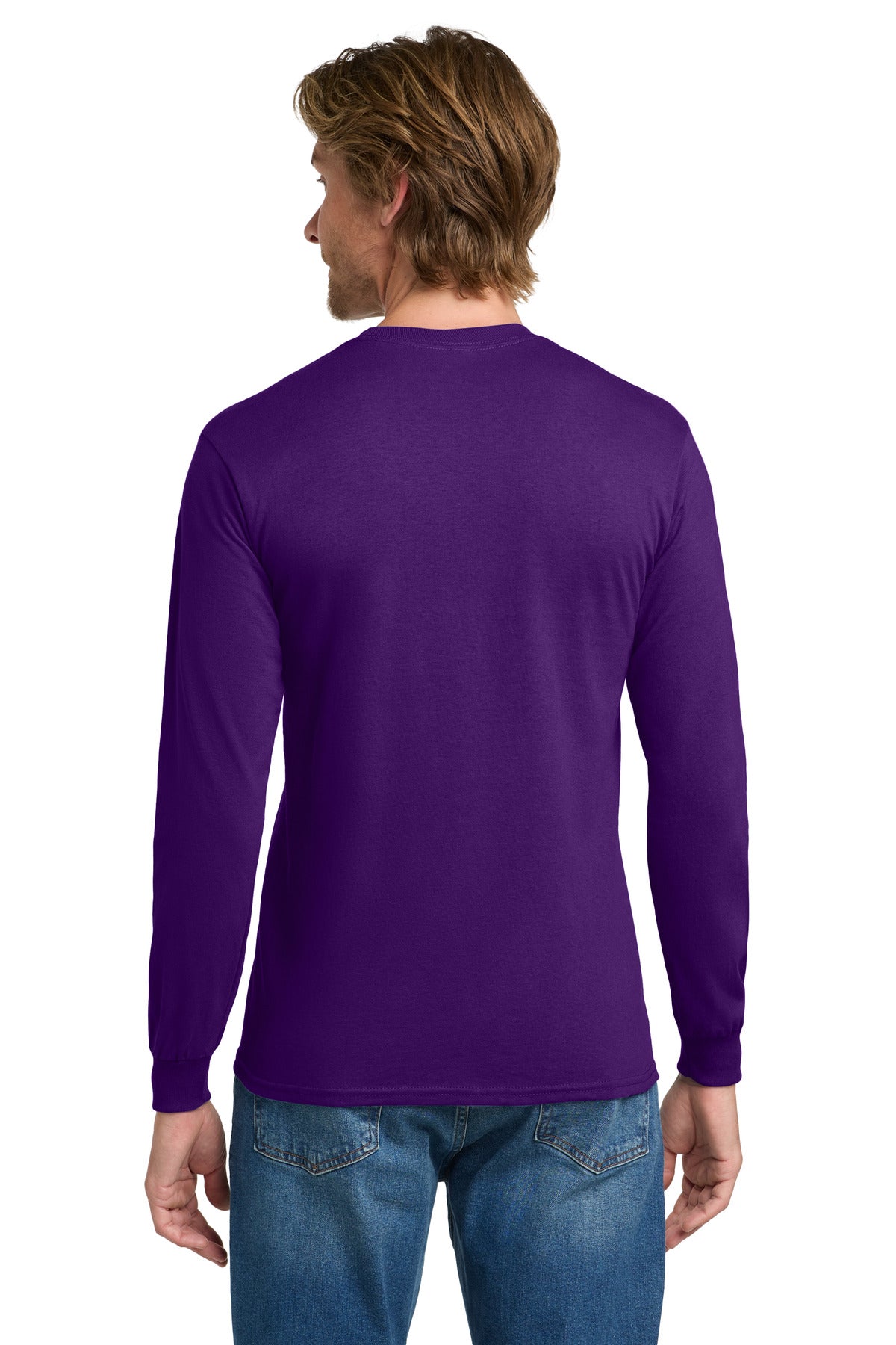 Gildan® - Heavy Cotton 100% Cotton Long Sleeve T-Shirt (CORE COLORS)