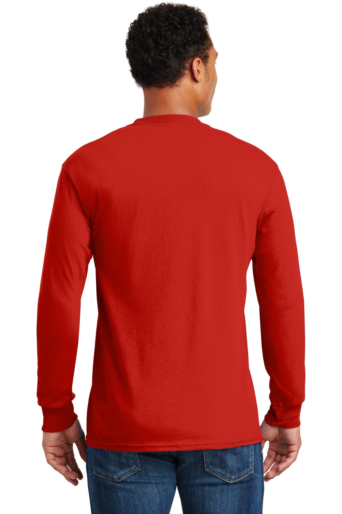 Gildan® - Heavy Cotton 100% Cotton Long Sleeve T-Shirt (CORE COLORS)