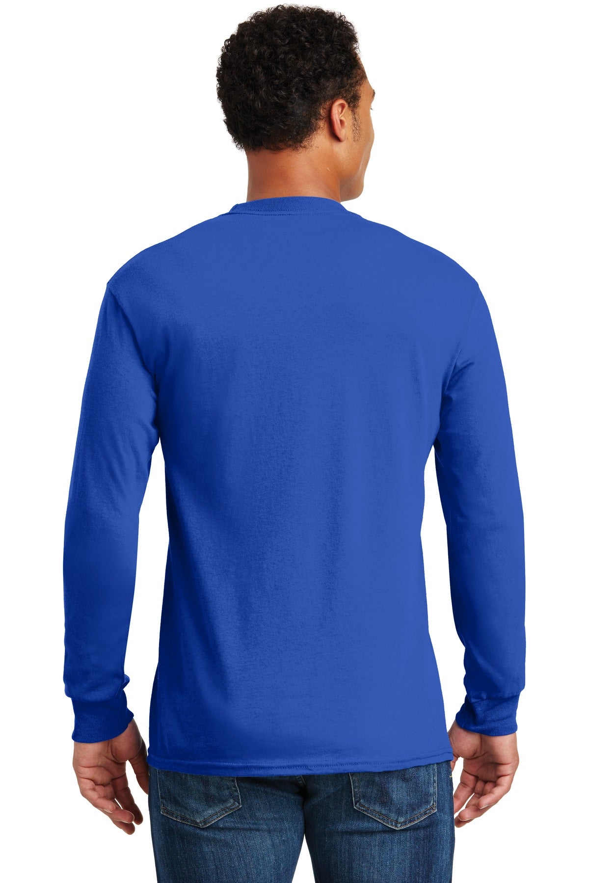 Gildan® - Heavy Cotton 100% Cotton Long Sleeve T-Shirt (CORE COLORS)