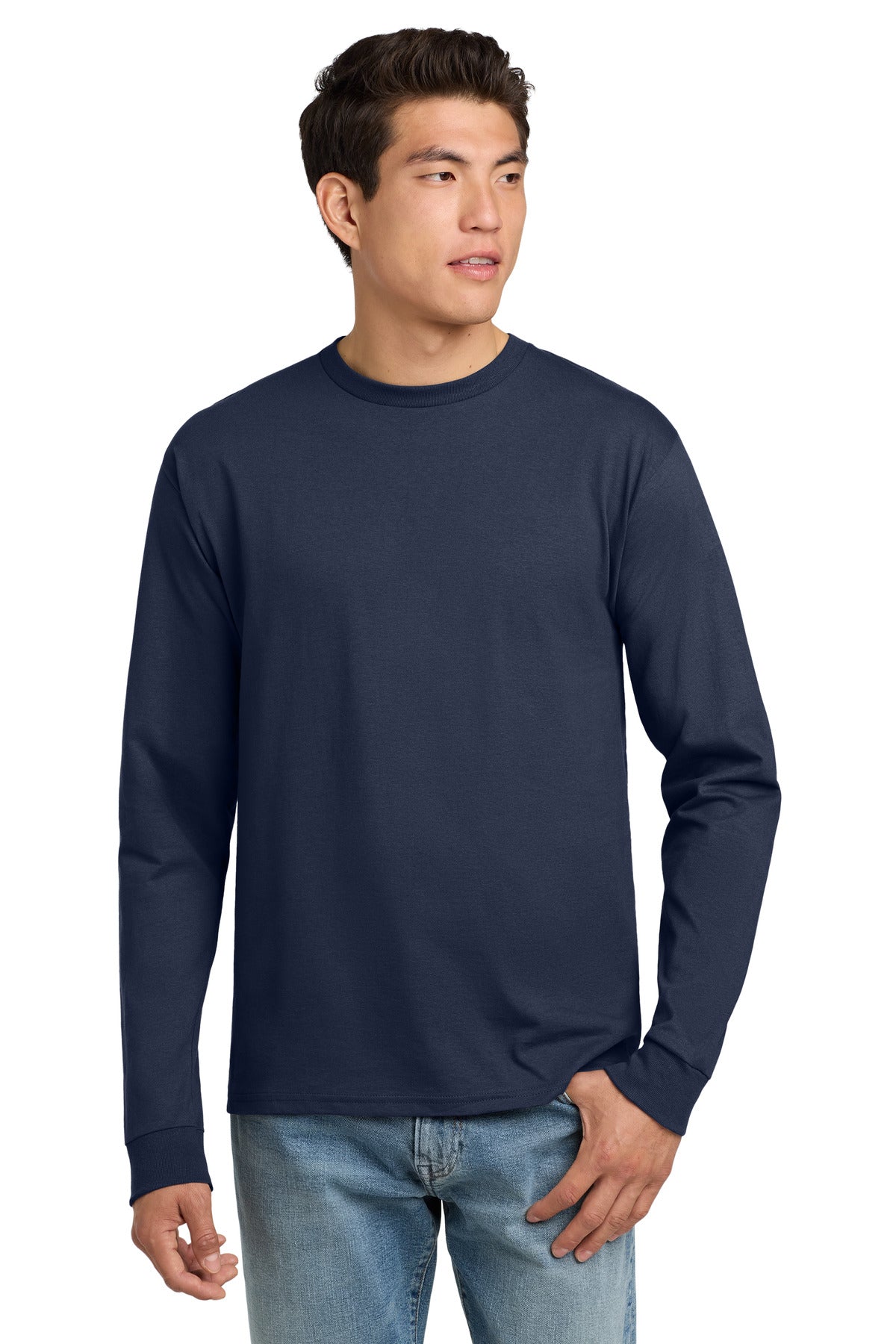 Hanes® - Authentic 100% Cotton Long Sleeve T-Shirt