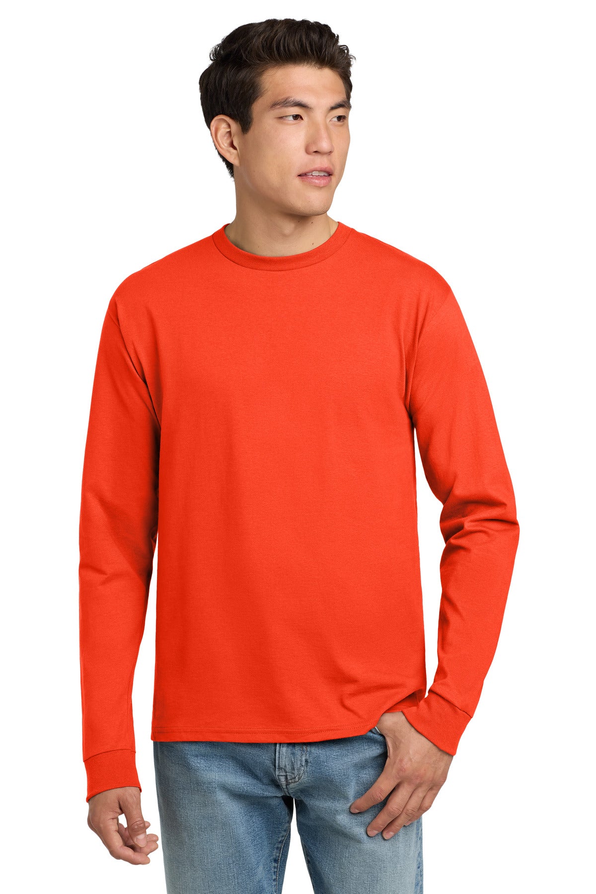 Hanes® - Authentic 100% Cotton Long Sleeve T-Shirt
