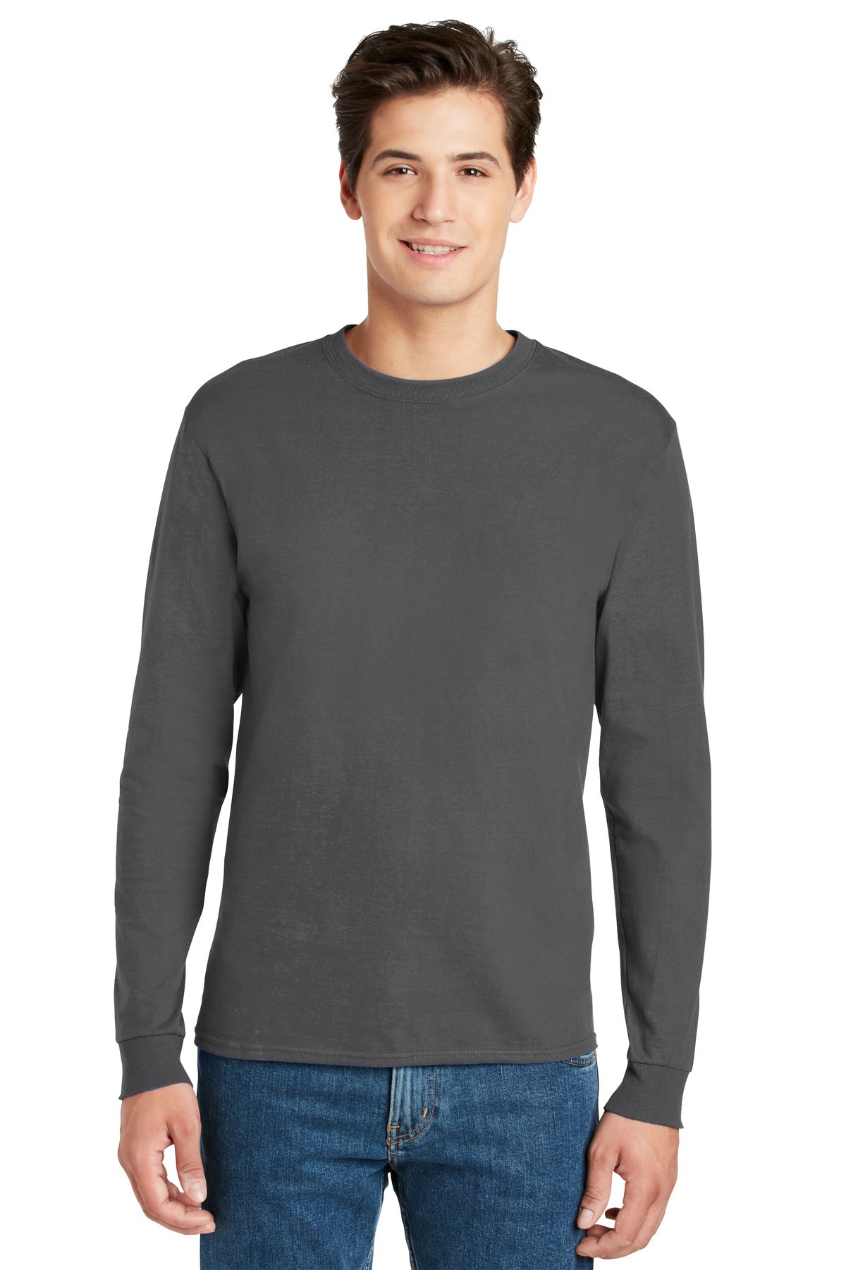Hanes® - Authentic 100% Cotton Long Sleeve T-Shirt