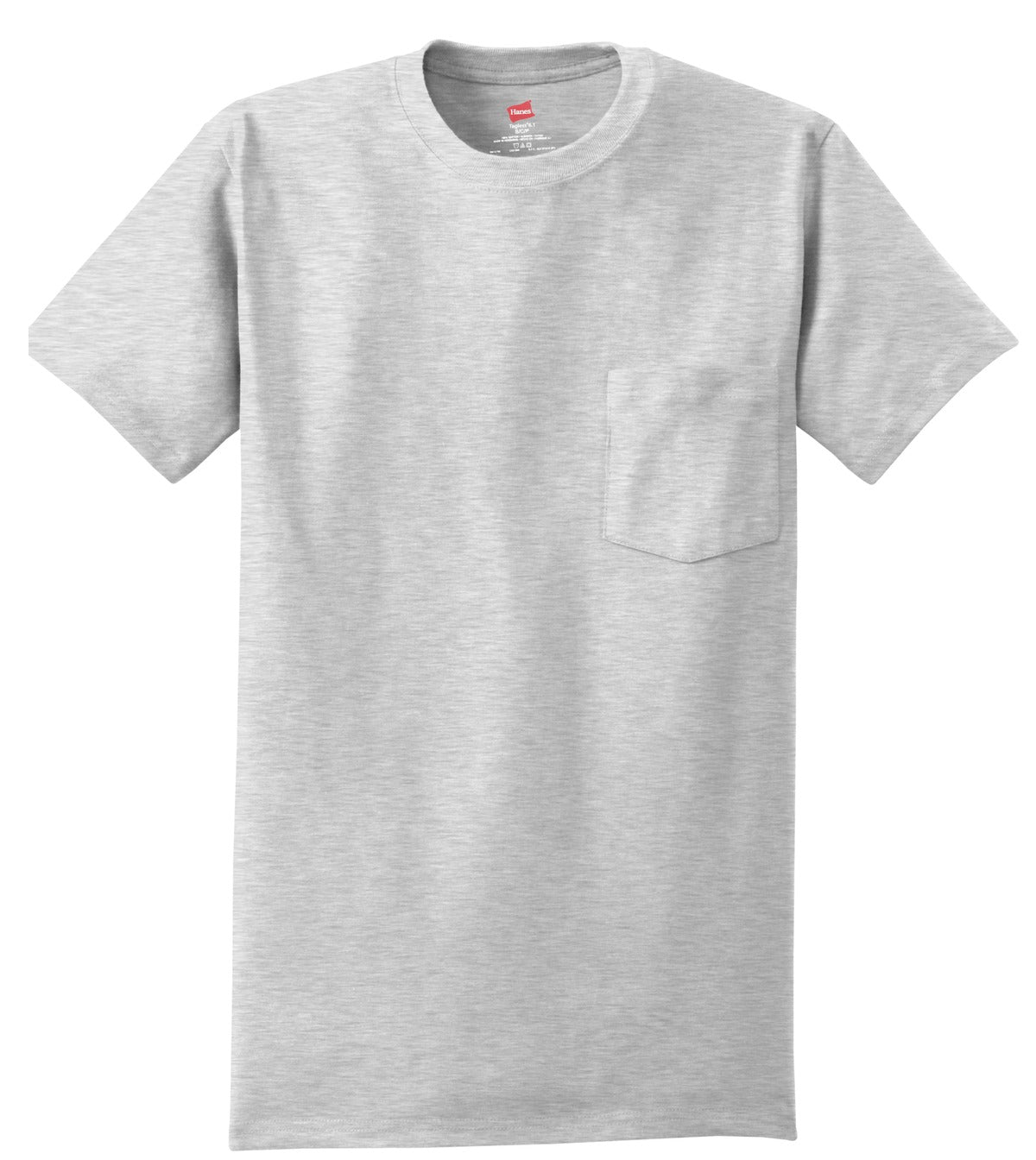 Hanes® - Authentic 100% Cotton T-Shirt with Pocket