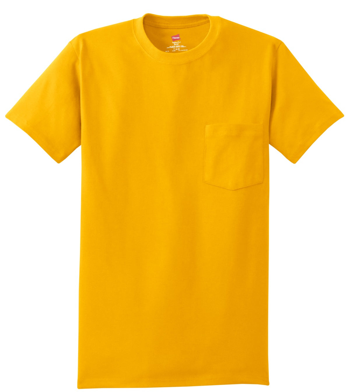 Hanes® - Authentic 100% Cotton T-Shirt with Pocket