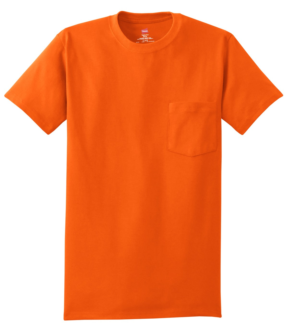 Hanes® - Authentic 100% Cotton T-Shirt with Pocket