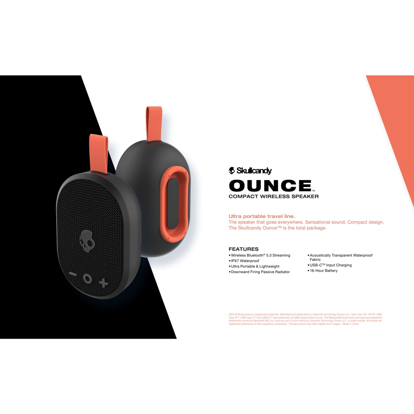 Skullcandy Ounce Bluetooth Speaker