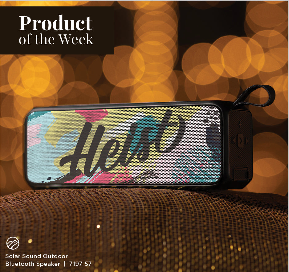 LEDGERWAY Solar Sound Outdoor Bluetooth Speaker