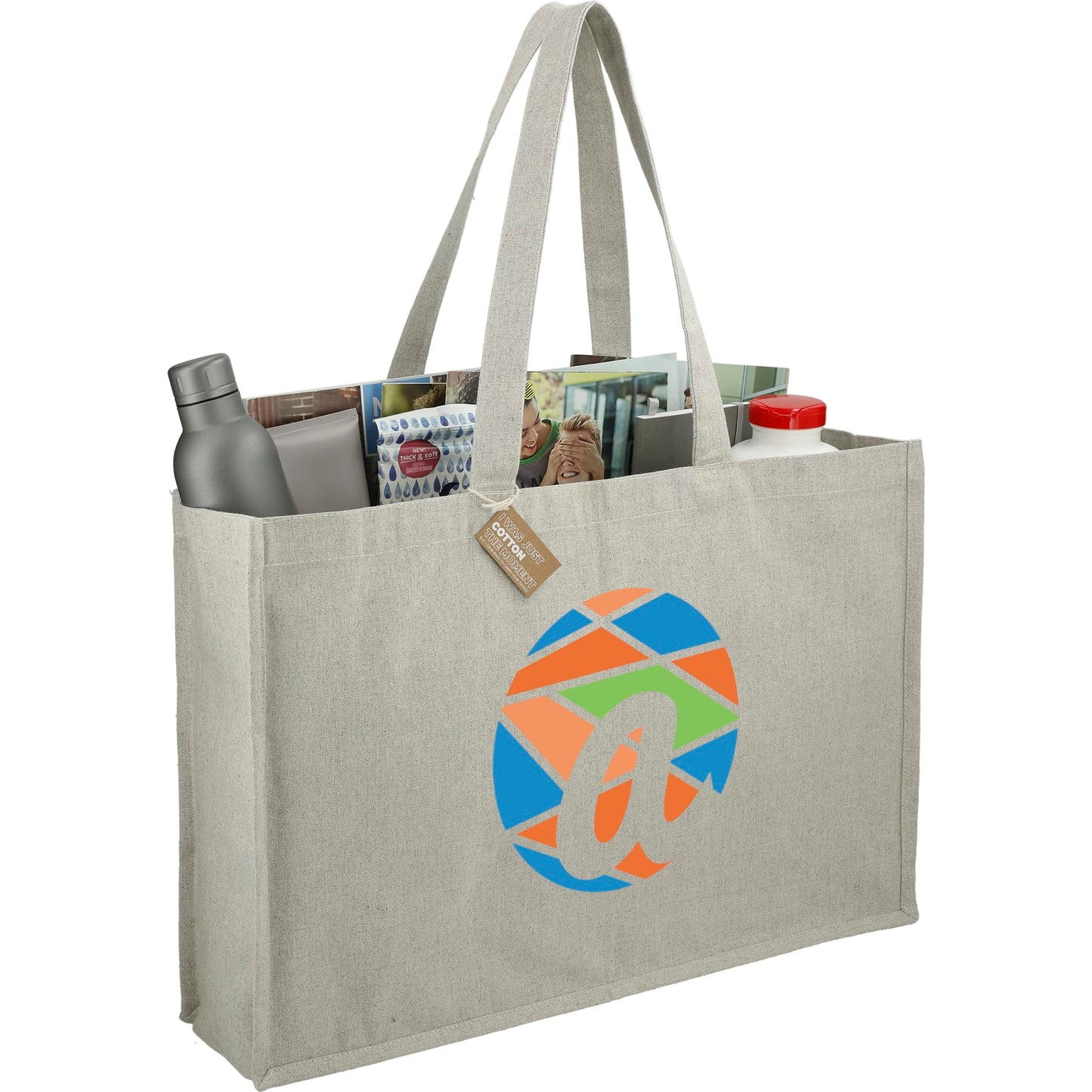 Repose 10oz Recycled Cotton Shoulder Tote