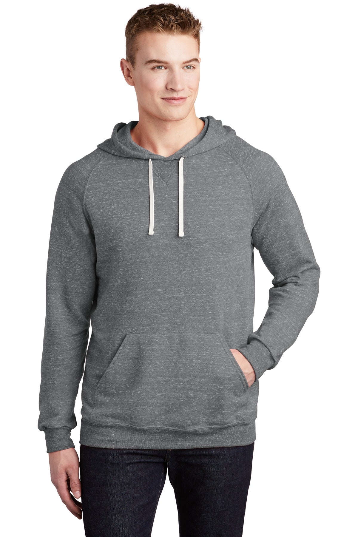 Jerzees® Snow Heather French Terry Raglan Hoodie
