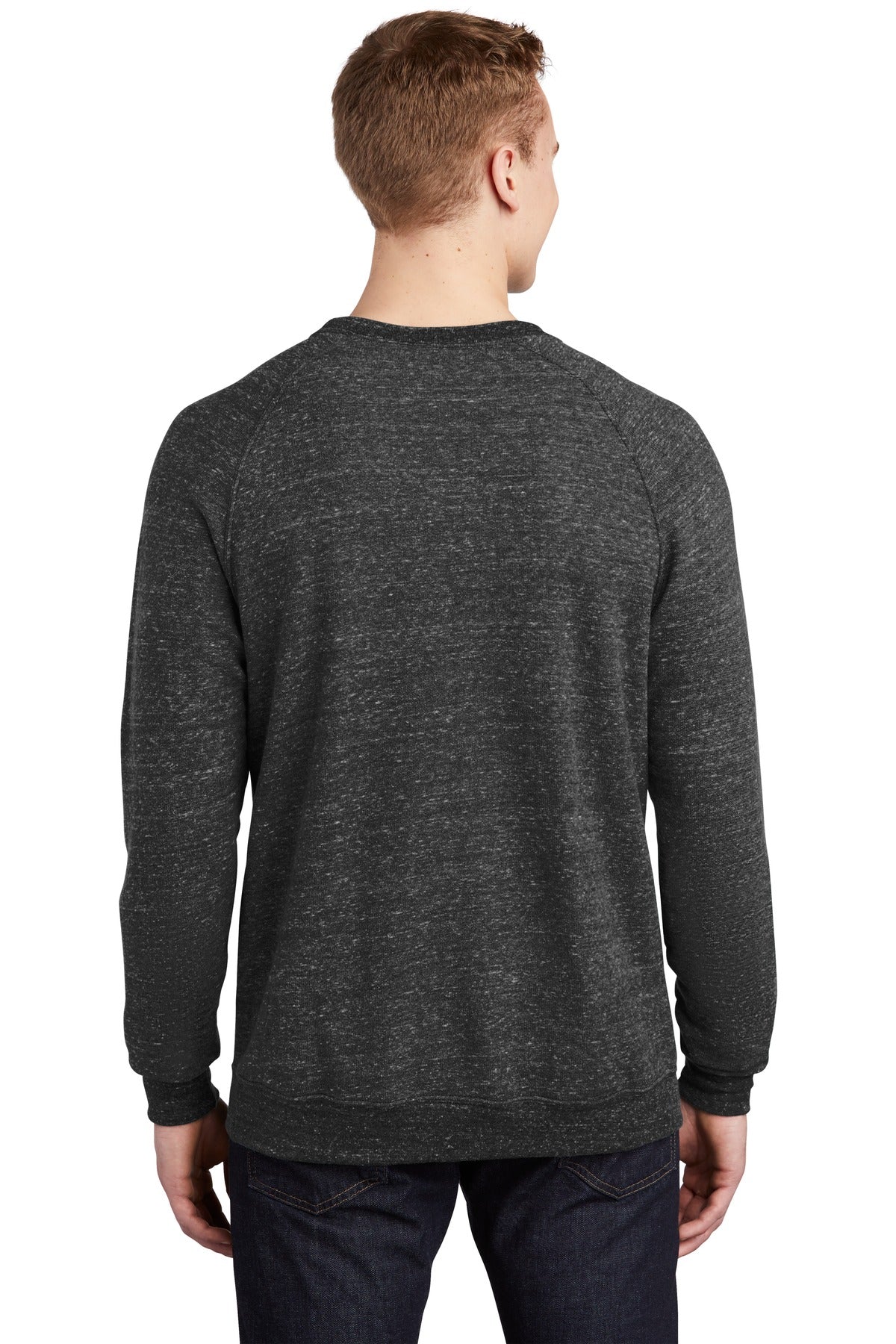 Jerzees® Snow Heather French Terry Raglan Crew