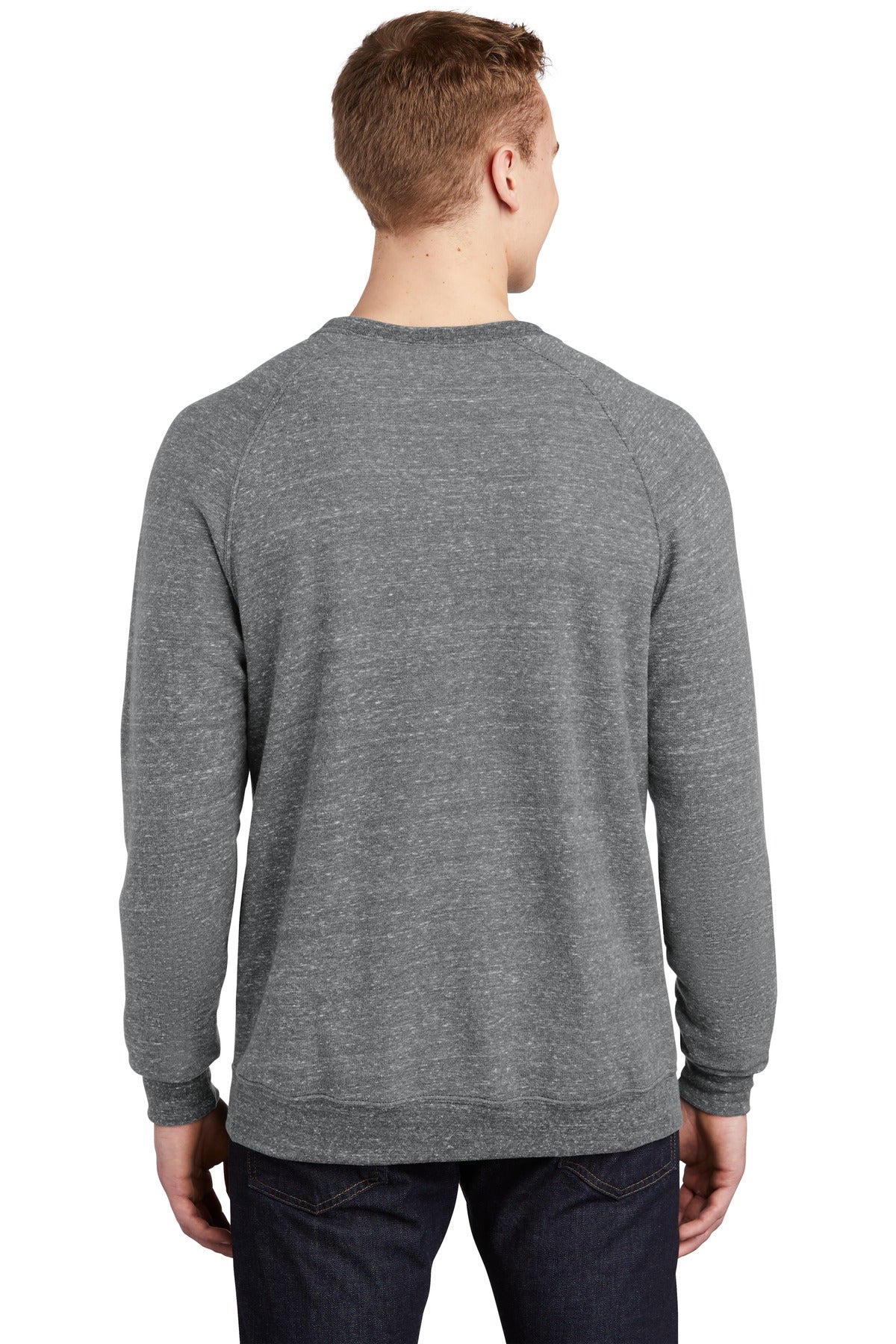 Jerzees® Snow Heather French Terry Raglan Crew