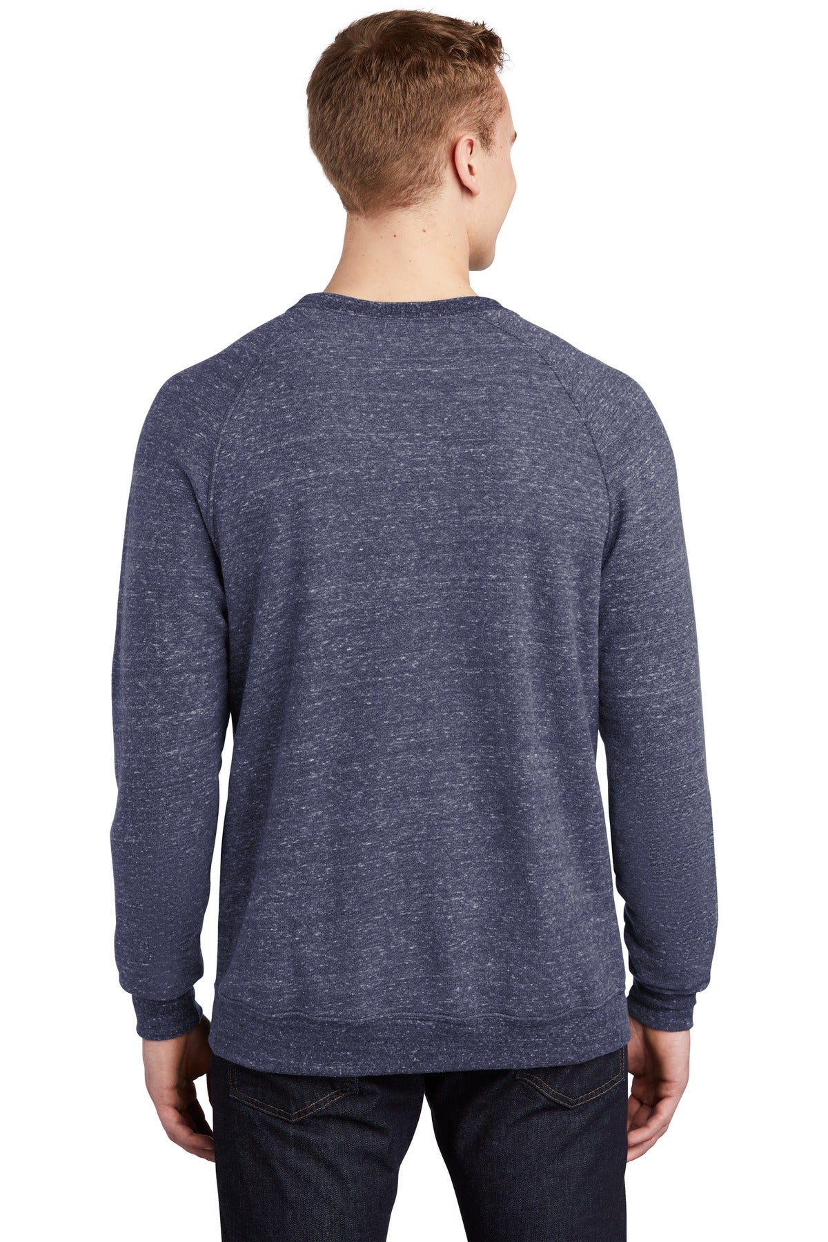 Jerzees® Snow Heather French Terry Raglan Crew