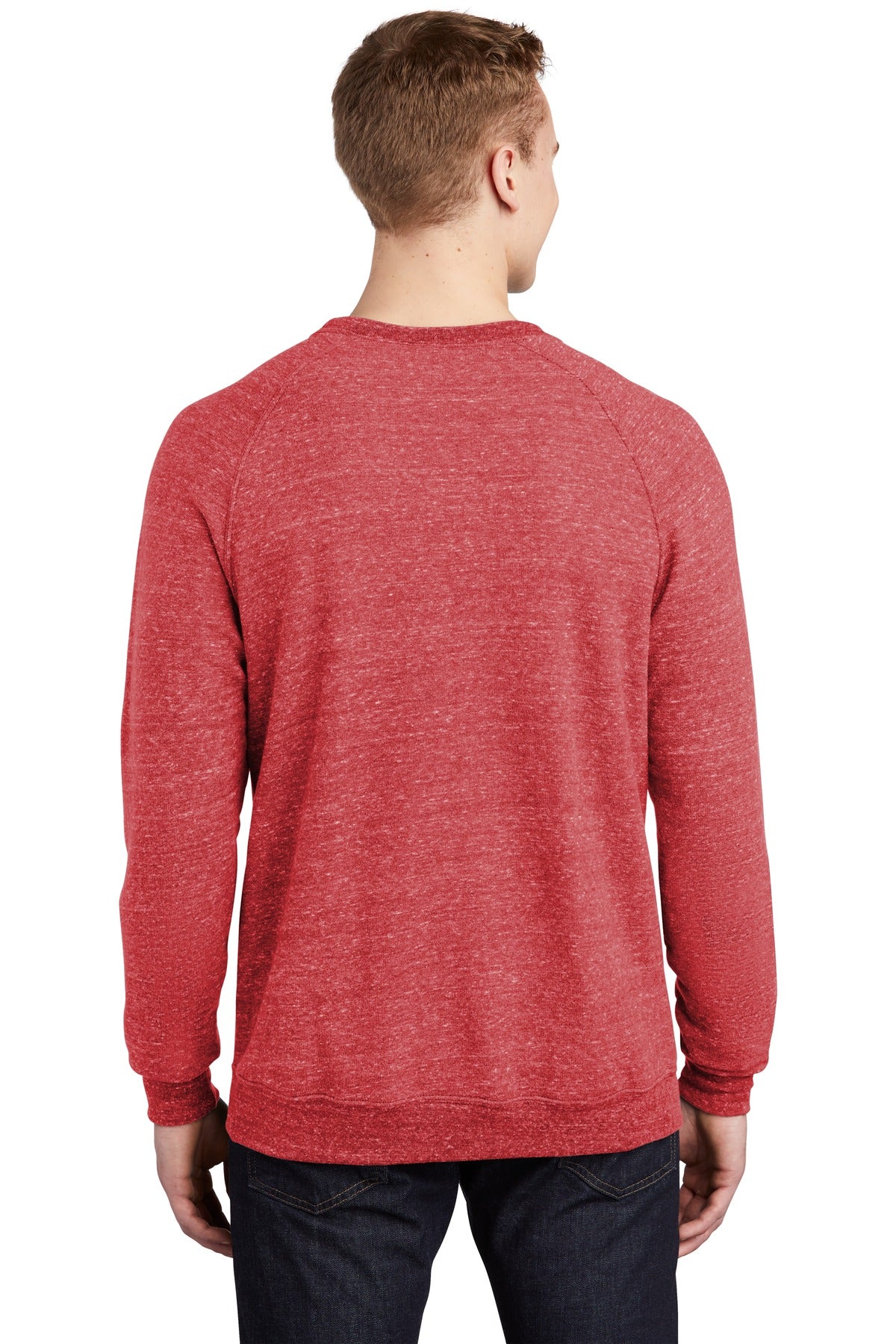 Jerzees® Snow Heather French Terry Raglan Crew