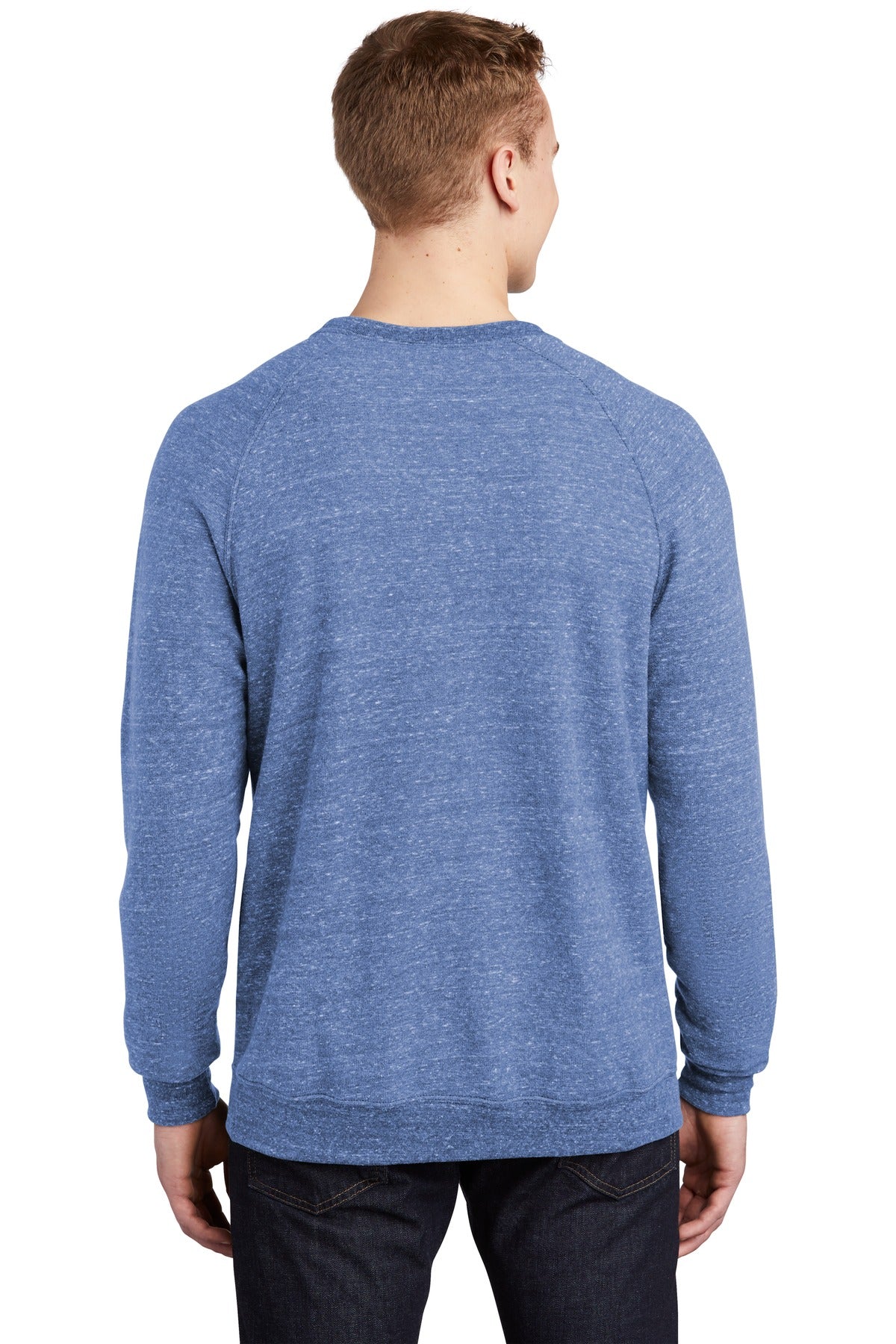 Jerzees® Snow Heather French Terry Raglan Crew