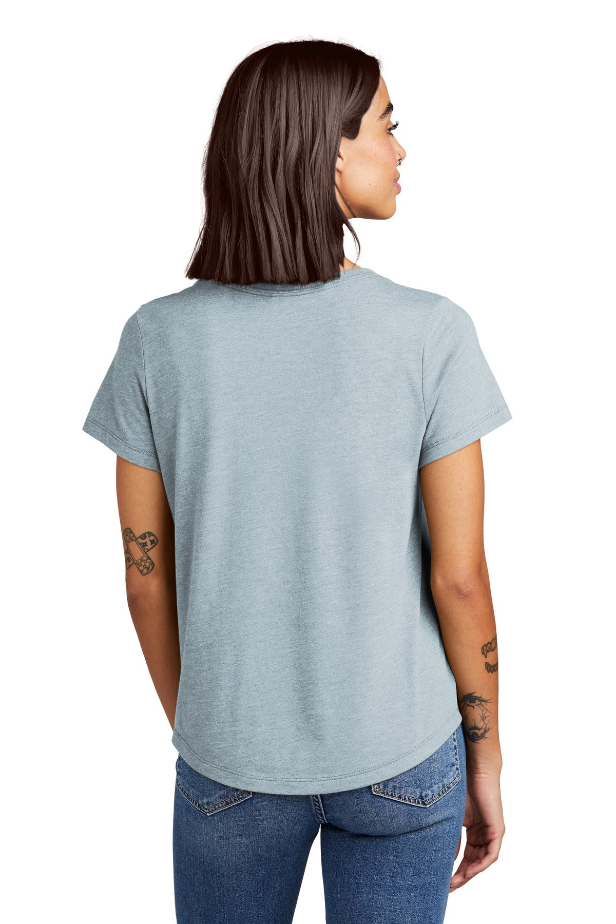 Allmade® Women's Relaxed Tri-Blend Scoop Neck Tee
