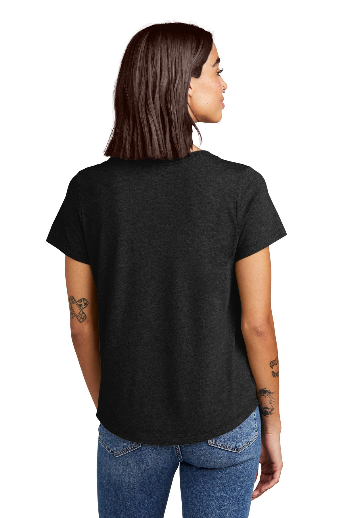 Allmade® Women's Relaxed Tri-Blend Scoop Neck Tee