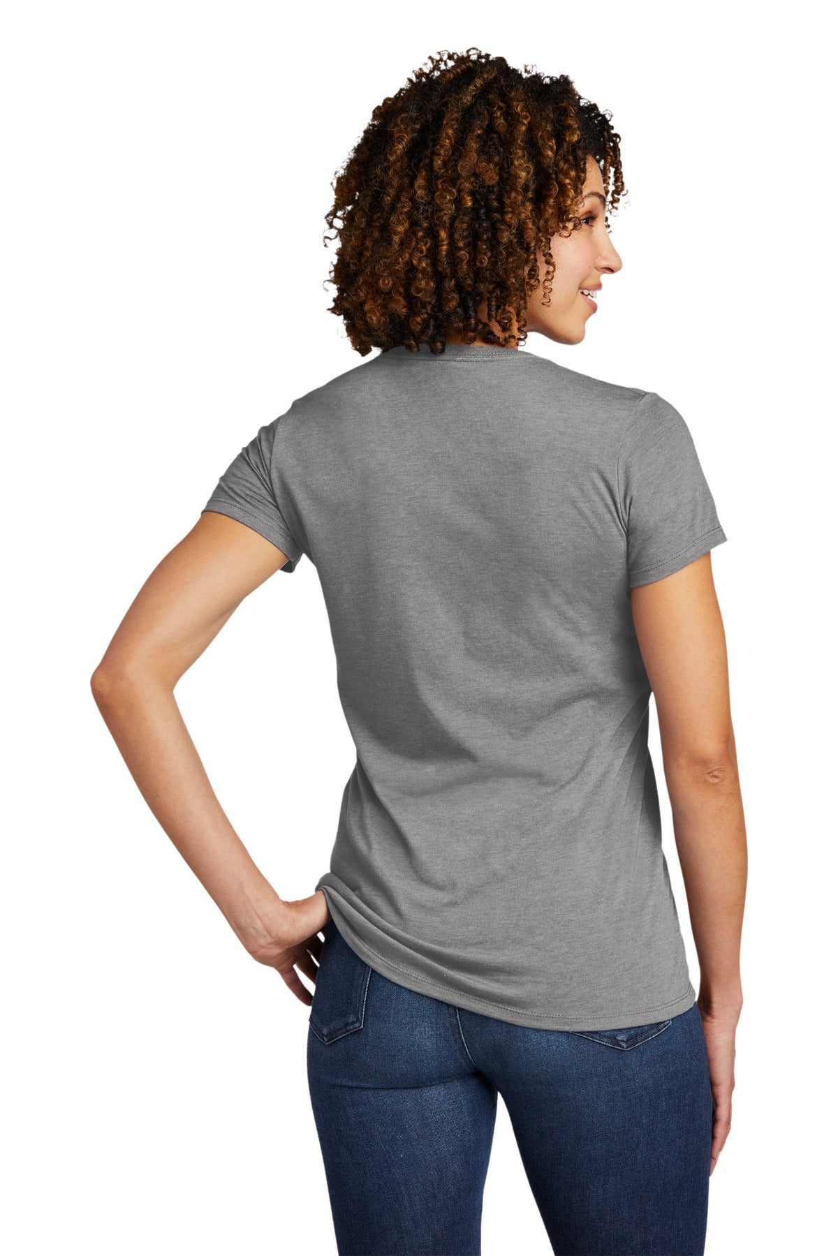 Allmade® Women's Tri-Blend V-Neck Tee (CORE COLORS)