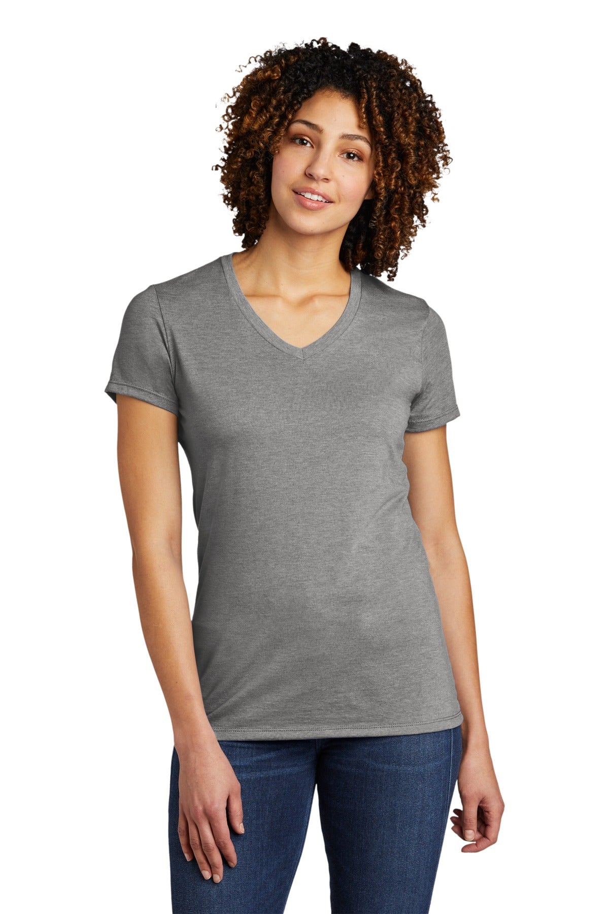 Allmade® Women's Tri-Blend V-Neck Tee (CORE COLORS)