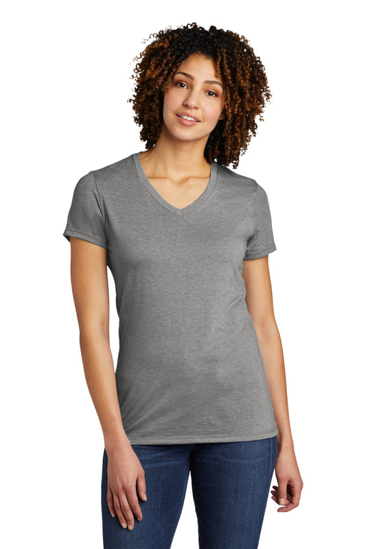 Allmade® Women's Tri-Blend V-Neck Tee (CORE COLORS)