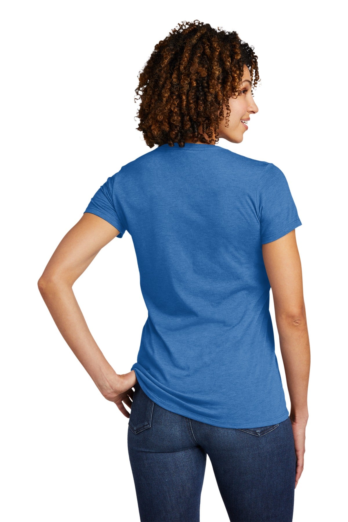 Allmade® Women's Tri-Blend V-Neck Tee (CORE COLORS)
